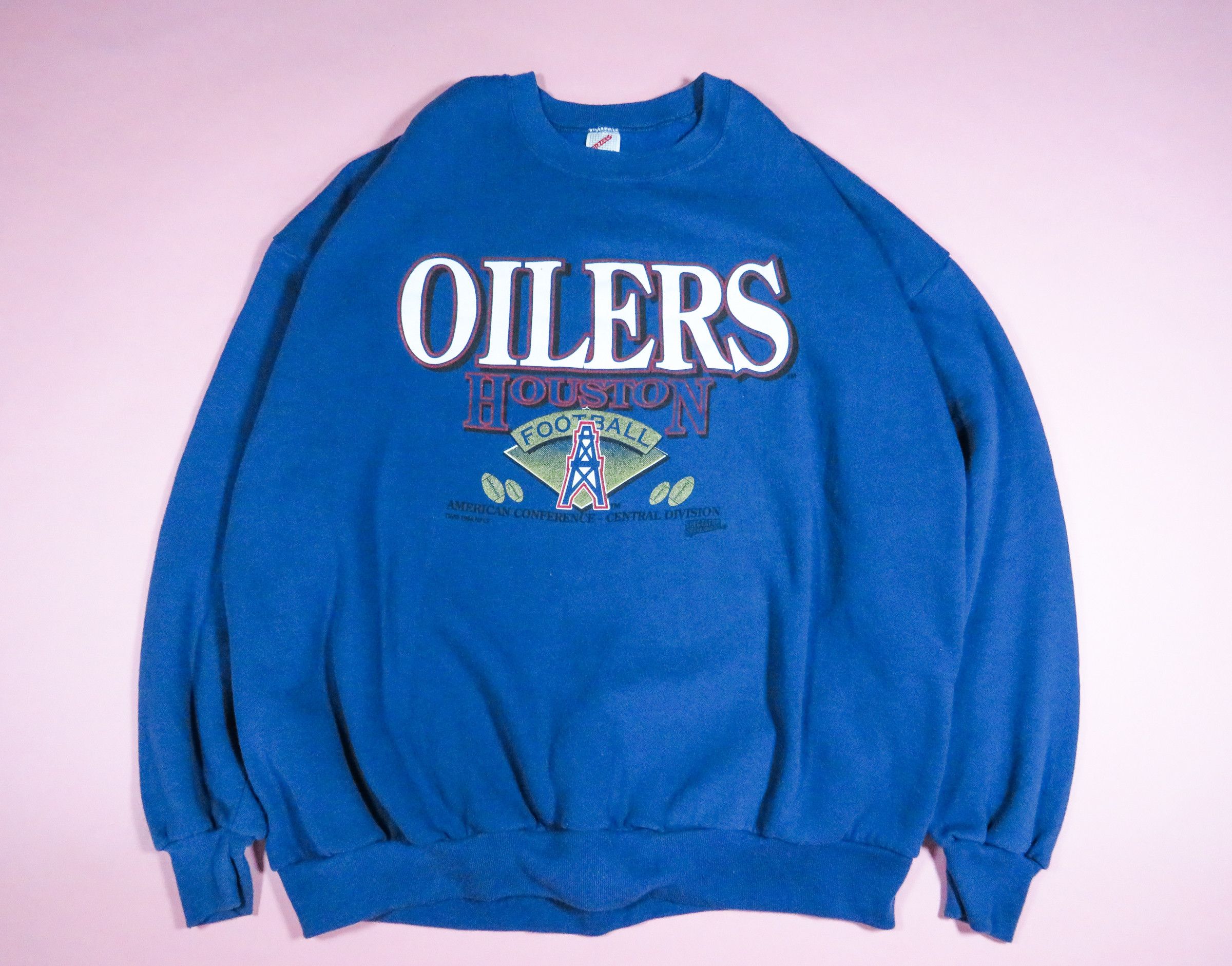 Houston Oilers Crewneck Sweatshirt – Uncover Vintage