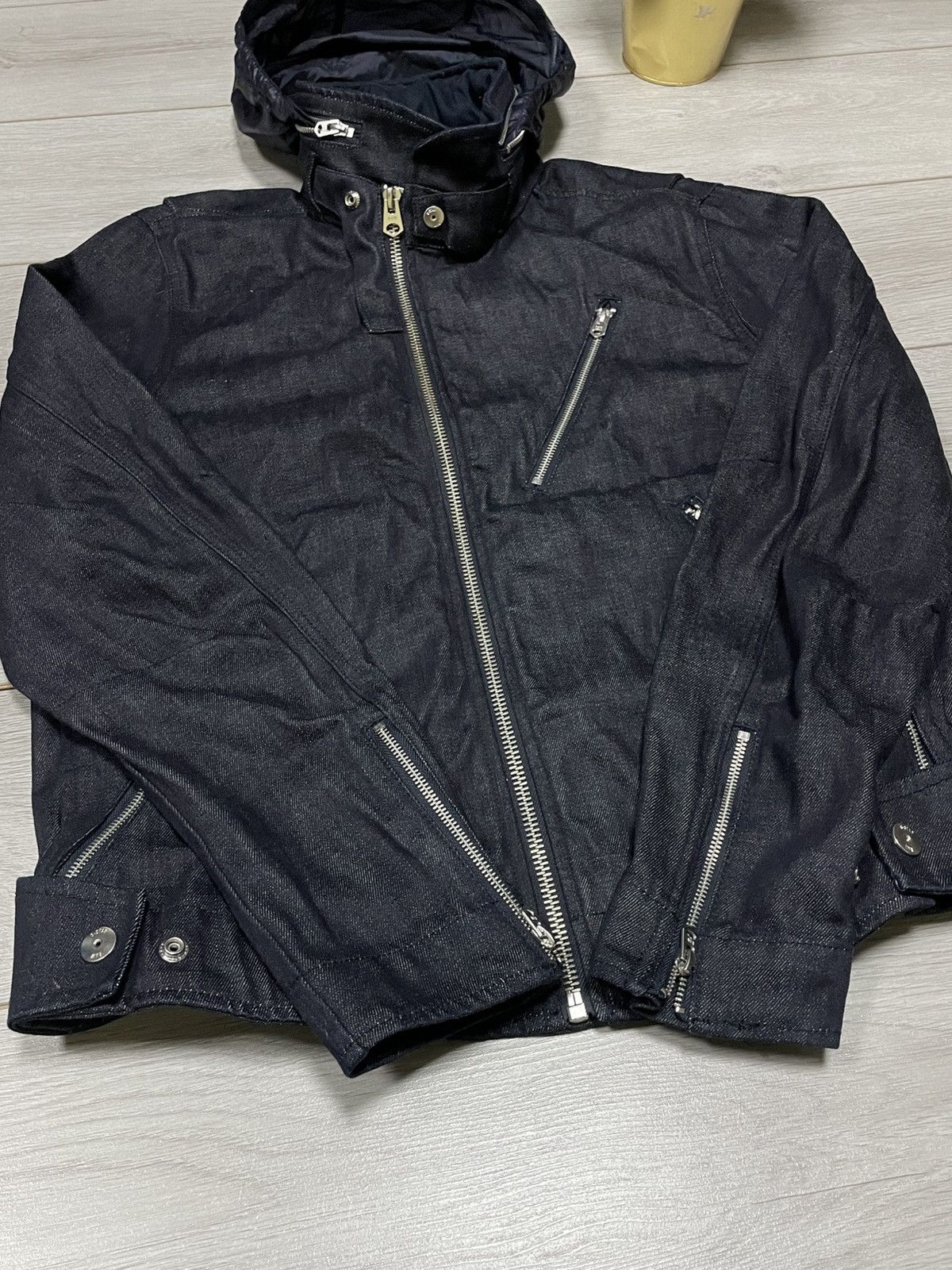 G-Star G star zippers heavy weight denim jacket Size US L / EU 52-54 / 3 - 5 Thumbnail