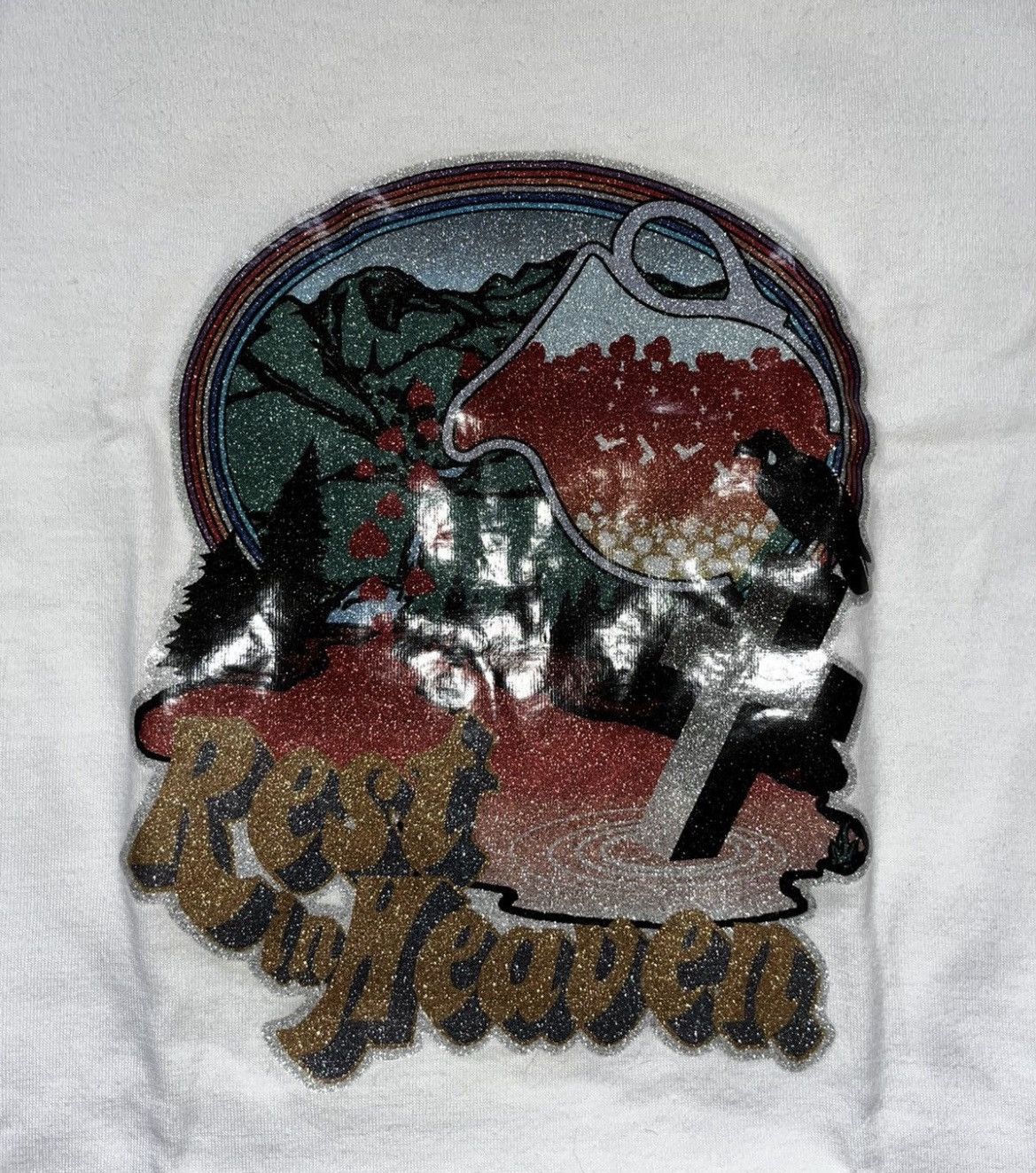 Number (N)ine Number nine rest in heaven tee from 2003 Size US XL / EU 56 / 4 - 2 Thumbnail
