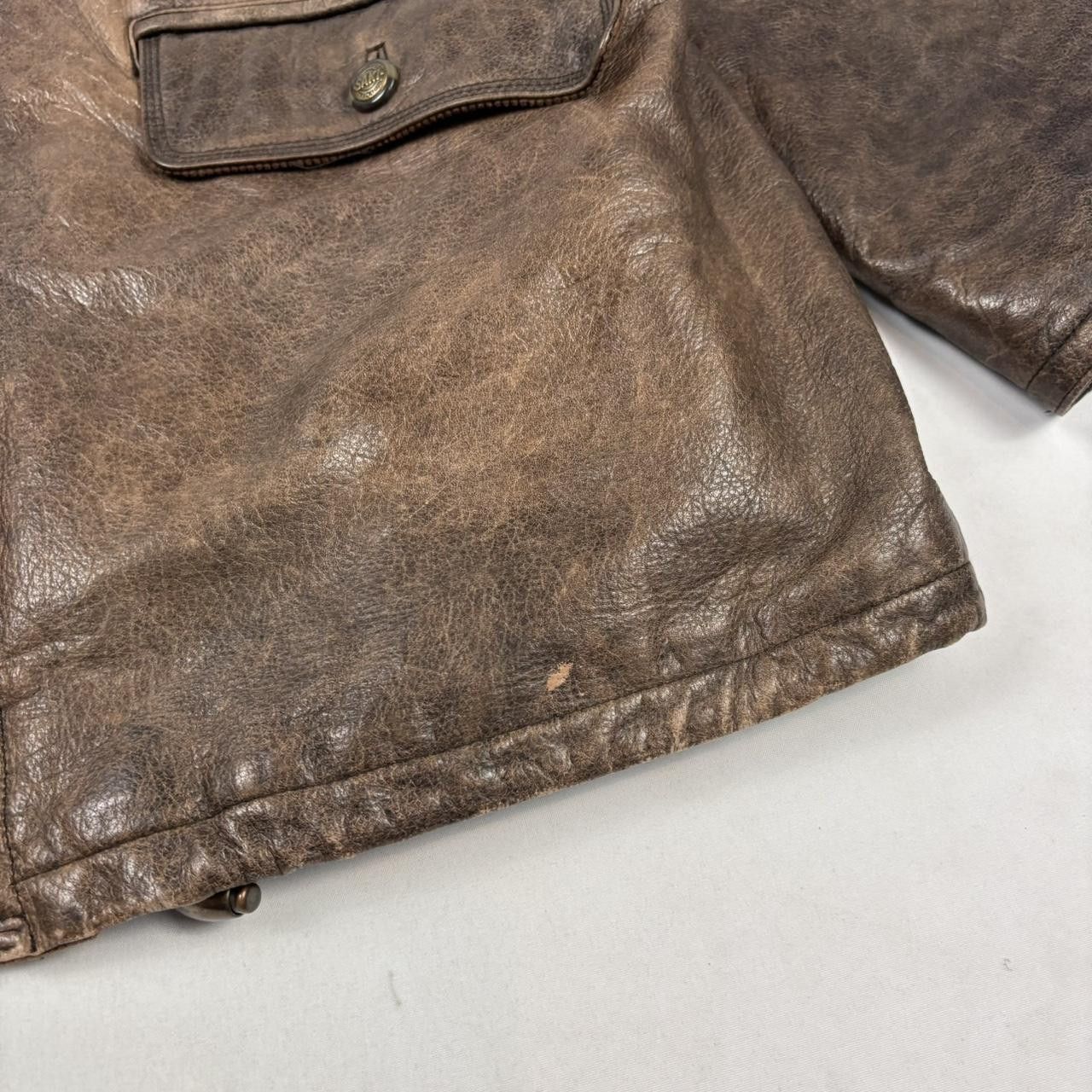 Japanese Brand × Vintage Vintage leather jacket Size US XXL / EU 58 / 5 - 3 Thumbnail
