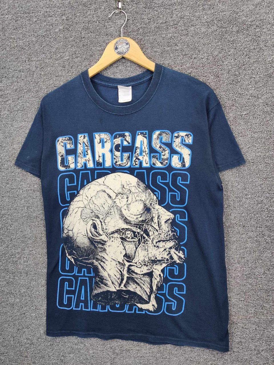 Band Tees Vintage Carcass Necro Head Band Tee Tshirt Size US M / EU 48-50 / 2 - 2 Thumbnail