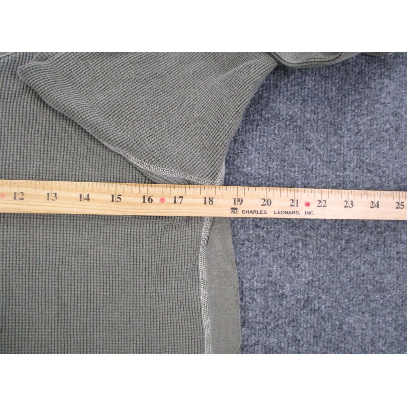 Alex Mill Alex Mill Shirt Mens M Green Henley Thermal Knit Pullover Casual Sweater Size US M / EU 48-50 / 2 - 5 Thumbnail