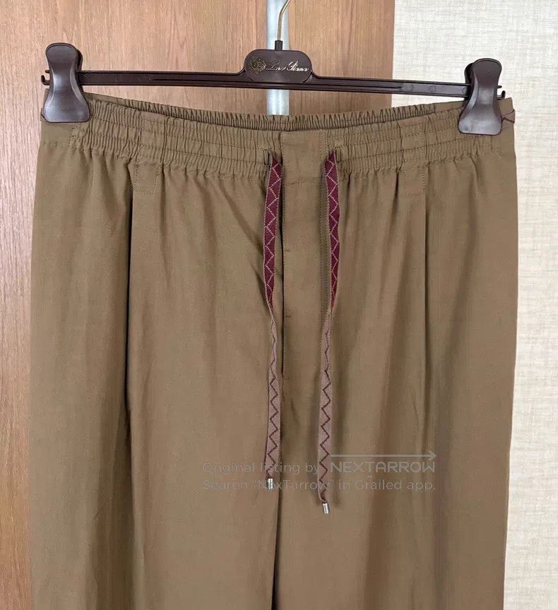Hermes Hermes Spring/Autumn Drawstring Casual Pants Size US 26 / EU 42 - 2 Thumbnail