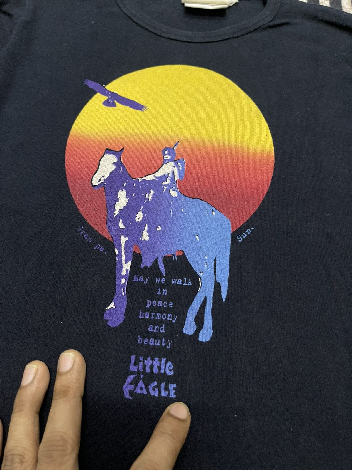 If Six Was Nine 90s INDIAN HERITAGE LONG SLEEVE TSHIRT RARE DESIGN Size M / US 6-8 / IT 42-44 - 6 Thumbnail