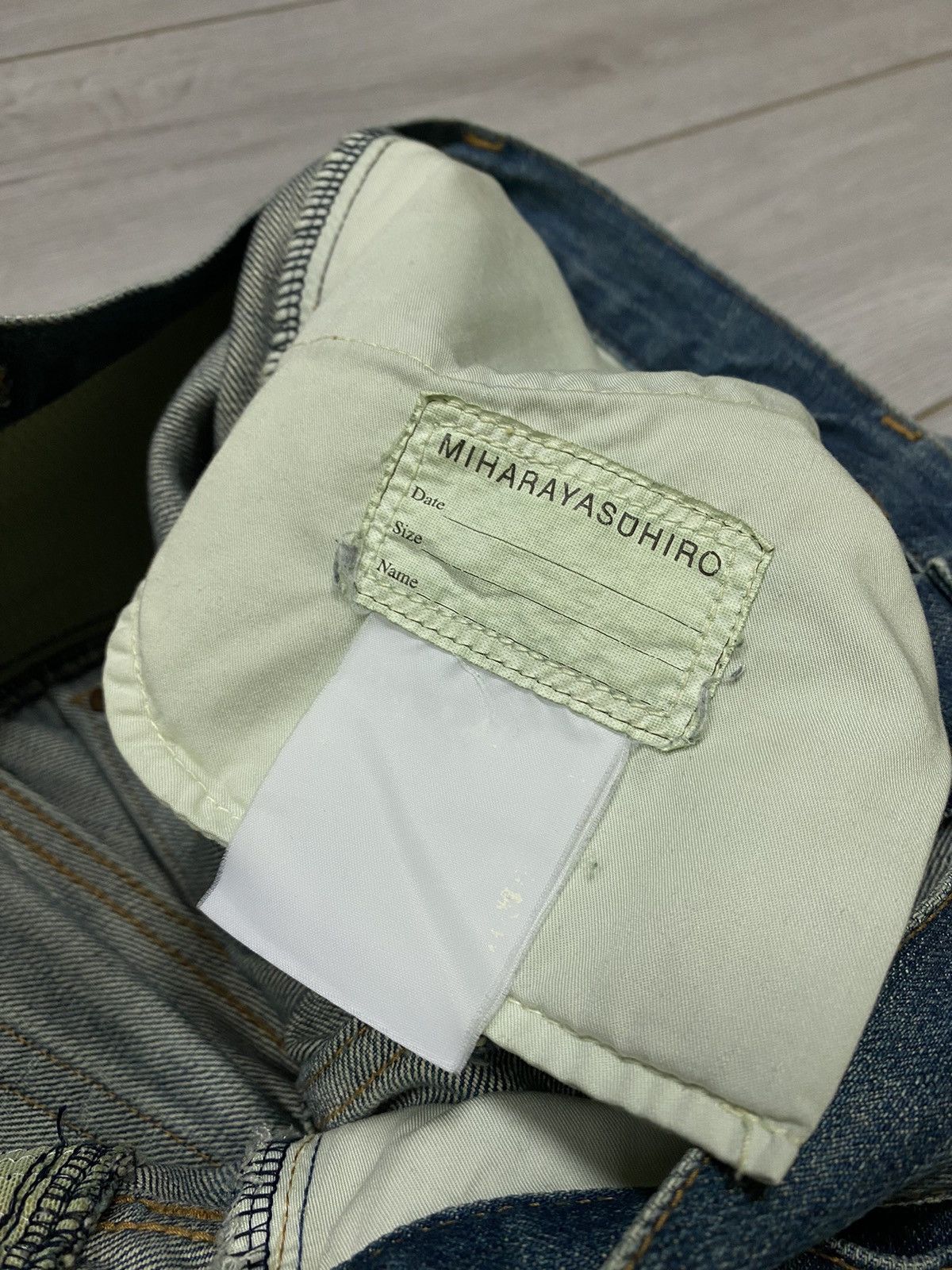 Maison MIHARA YASUHIRO Miharayasuhiro denim biker pants jeans Japanese Size US 32 / EU 48 - 5 Thumbnail