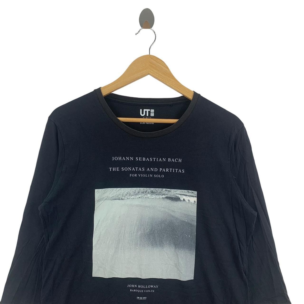 Uniqlo UNIQLO x BACH Sonatas Partitas Baroque Violin Tee Shirt Top Size L / US 10 / IT 46 - 2 Thumbnail