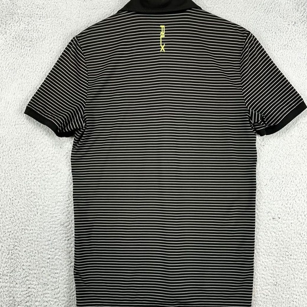 RLX Ralph Lauren VINTAGE RLX Ralph Lauren Shirt Mens Medium Black Striped Polo Golf Rugby (Hickory Stripe) Size US M / EU 48-50 / 2 - 3 Thumbnail