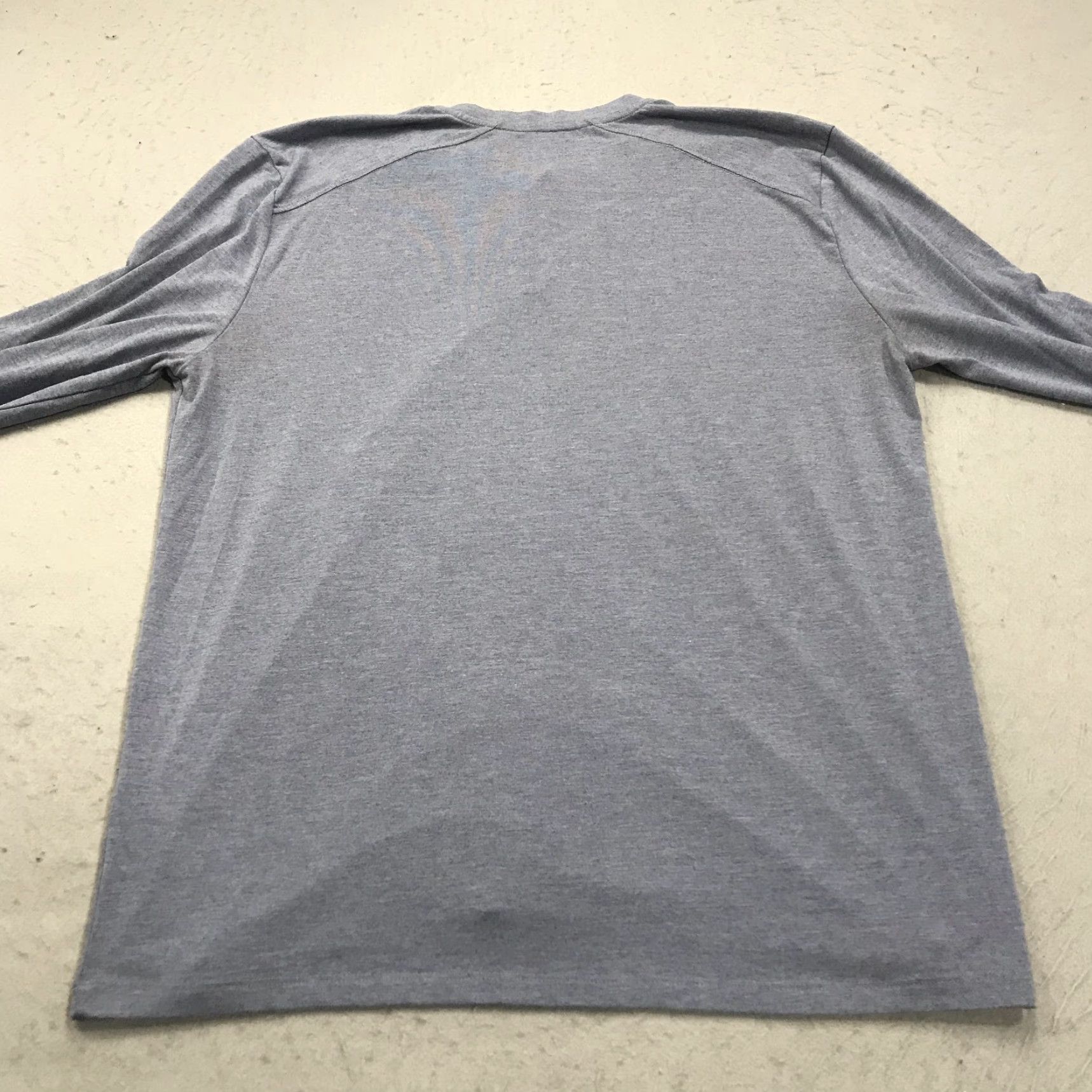 Vintage Free Fly Shirt Mens XL Blue Heather Long Sleeve Henley Bamboo Blend Active Tee Size US XL / EU 56 / 4 - 7 Thumbnail