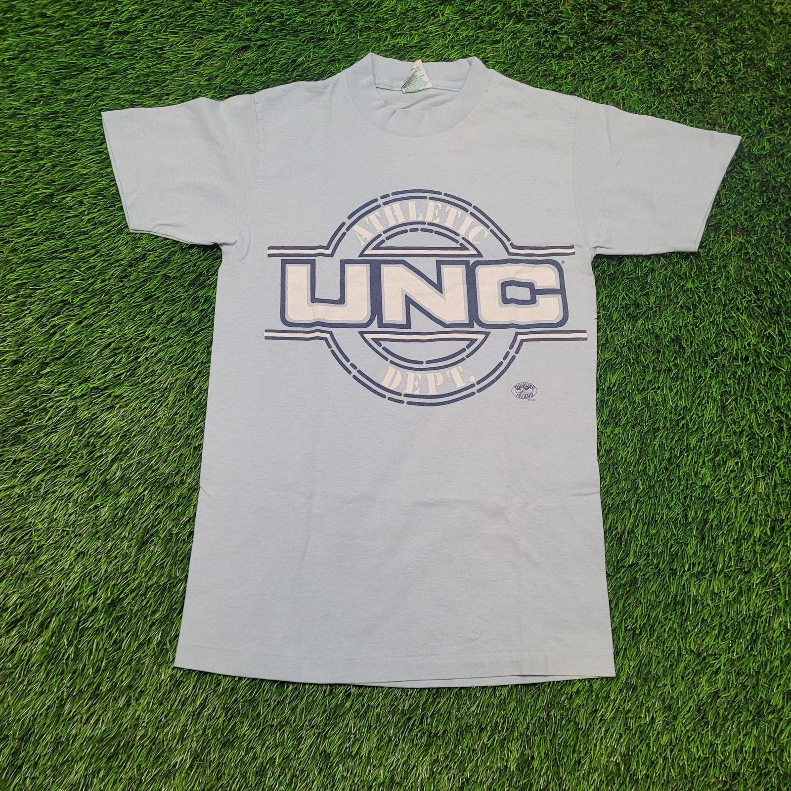 Vintage VTG 80s UNC North Carolina T-Shirt XS Slim Fit Jordan Era Size US XS / EU 42 / 0 - 1 Thumbnail