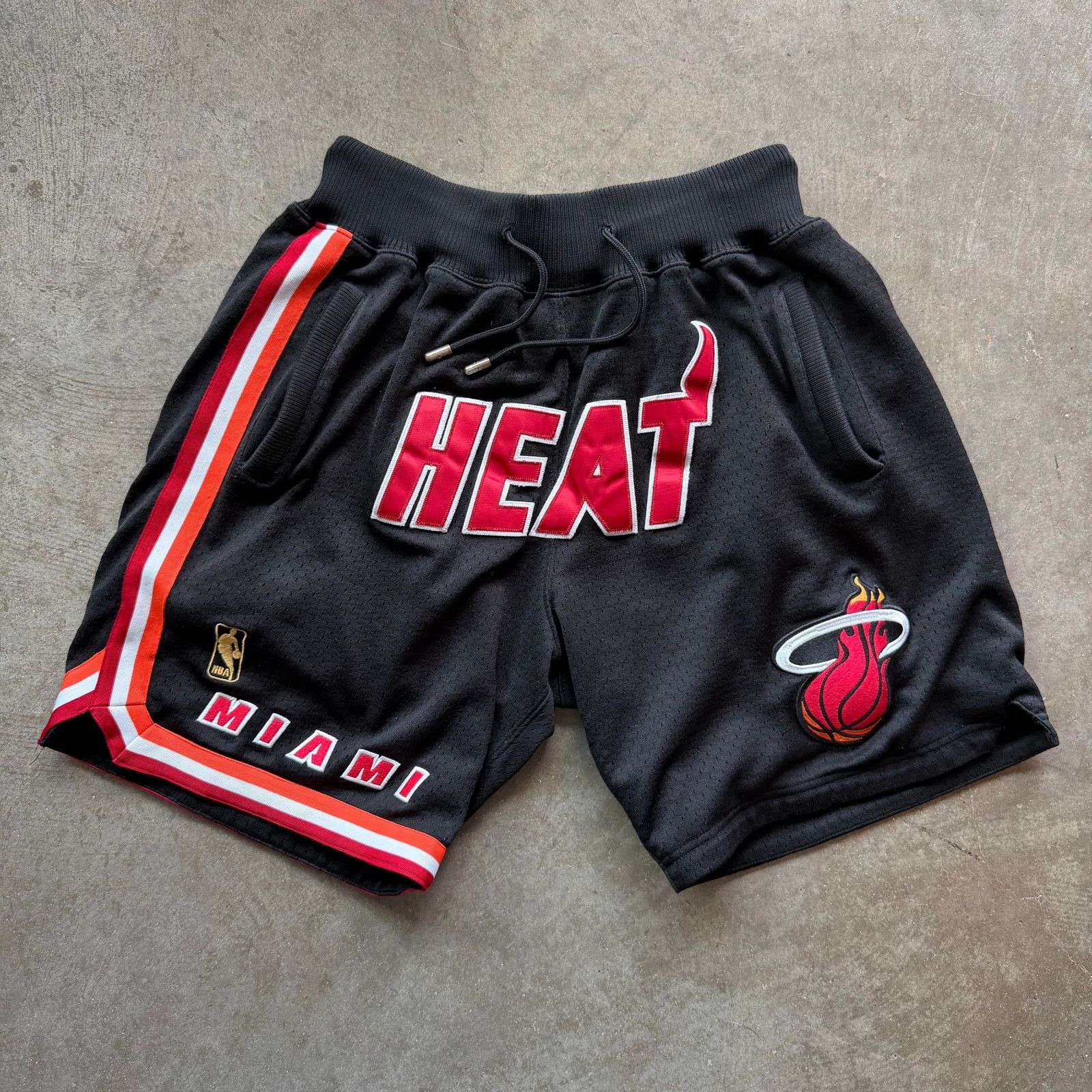Mitchell & Ness Just Don Mitchell & Ness Heat Basketball Shorts Size US 32 / EU 48 - 1 Thumbnail