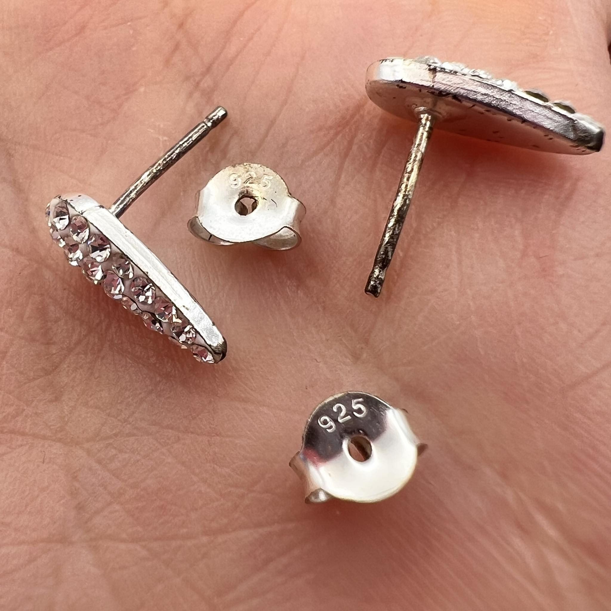 Vintage Authentic Set Swarovski Earrings Pendant Sterling Silver 925 Size ONE SIZE - 5 Thumbnail
