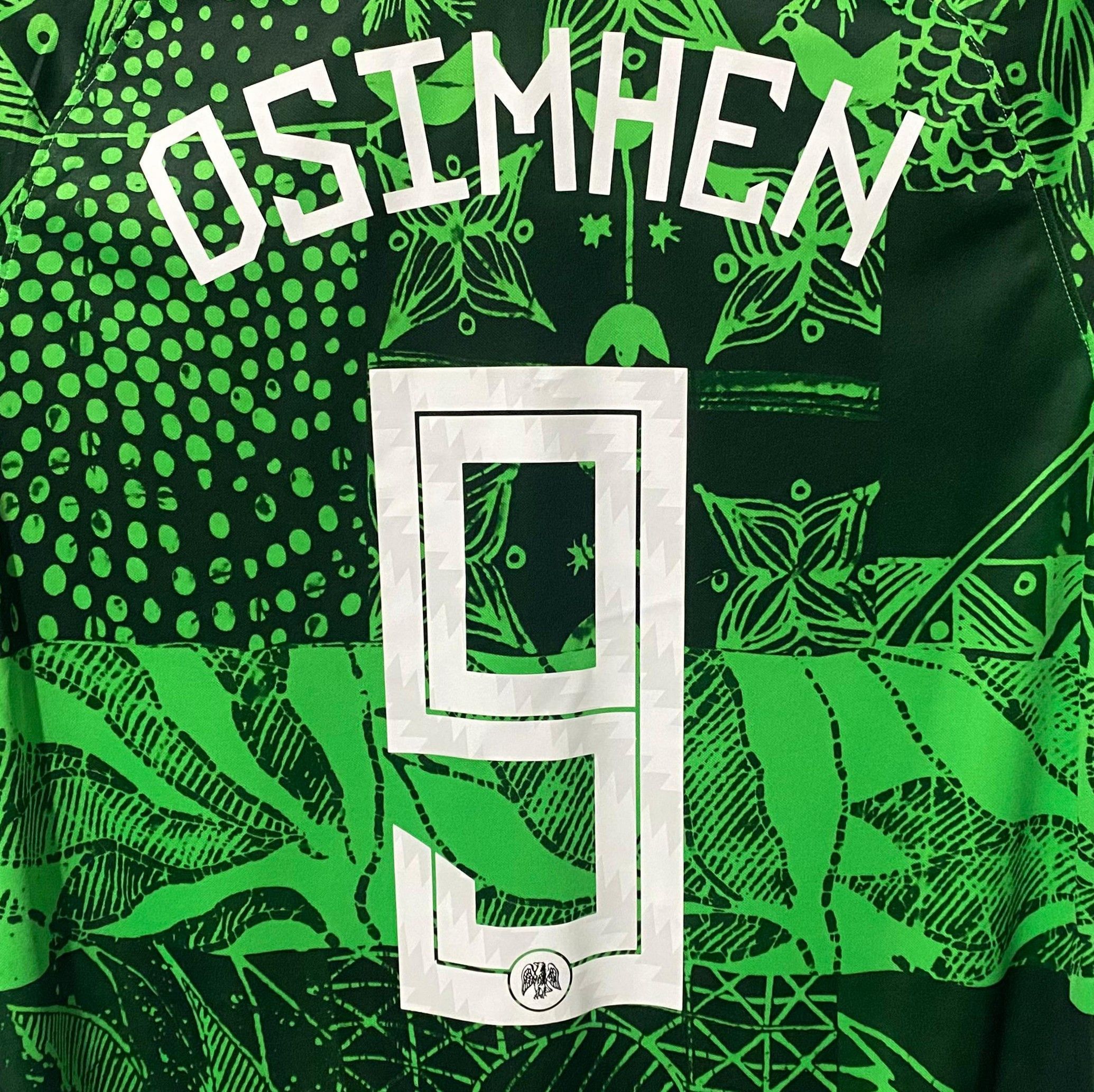 Nike Nigeria Afcon 2024 Home Jersey Victor Osimhen Size US M / EU 48-50 / 2 - 4 Thumbnail