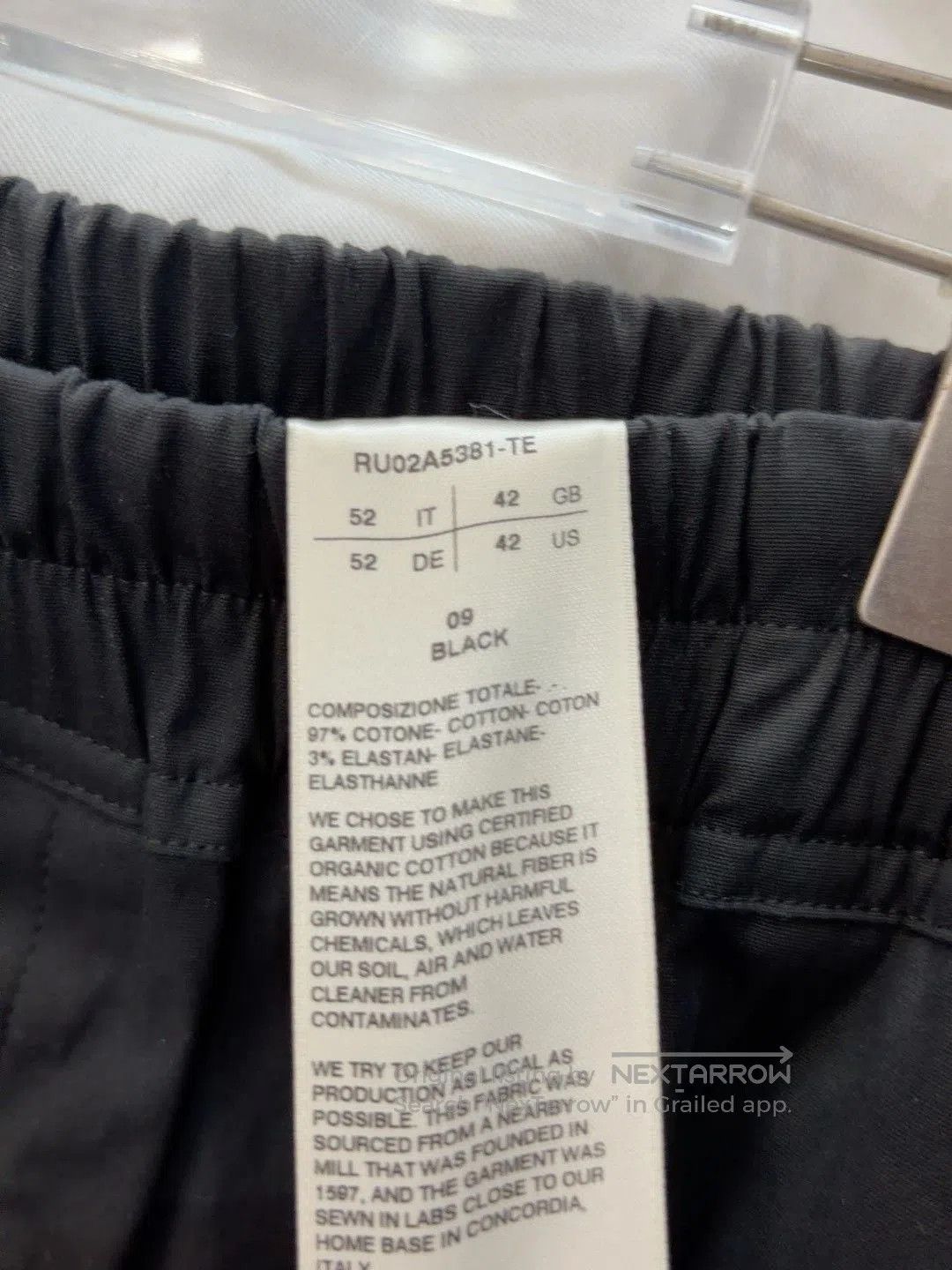 Rick Owens Rick Owens Main Line Cropped Black Pants. Size US 35 - 7 Thumbnail