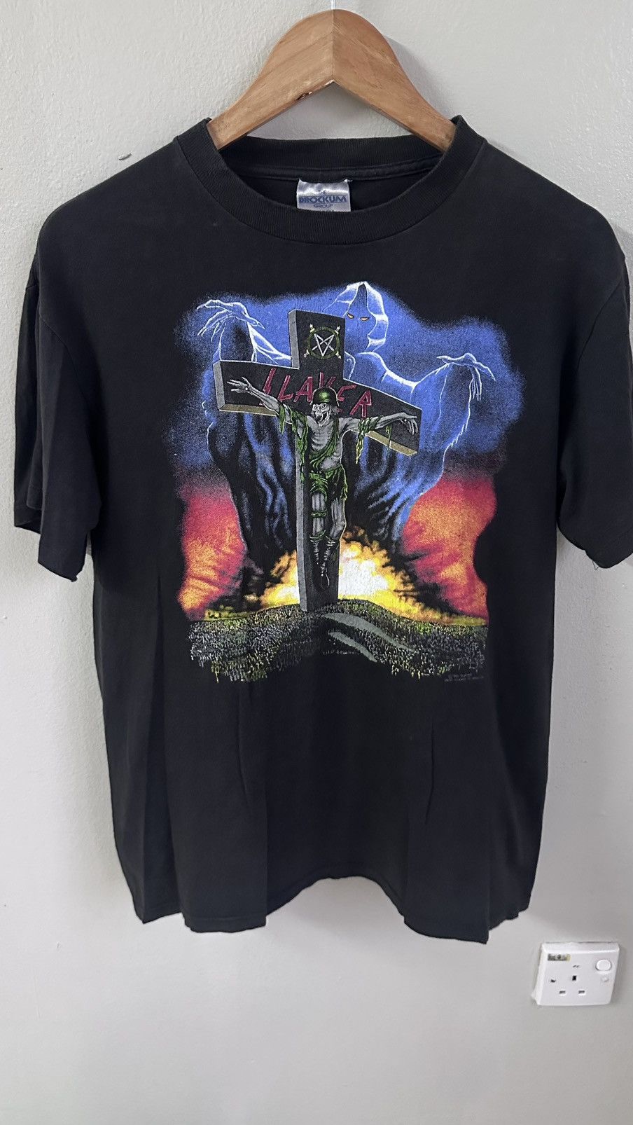 Band Tees × Slayer × Vintage Slayer Tour Season In The Abyss Size US L / EU 52-54 / 3 - 1 Thumbnail