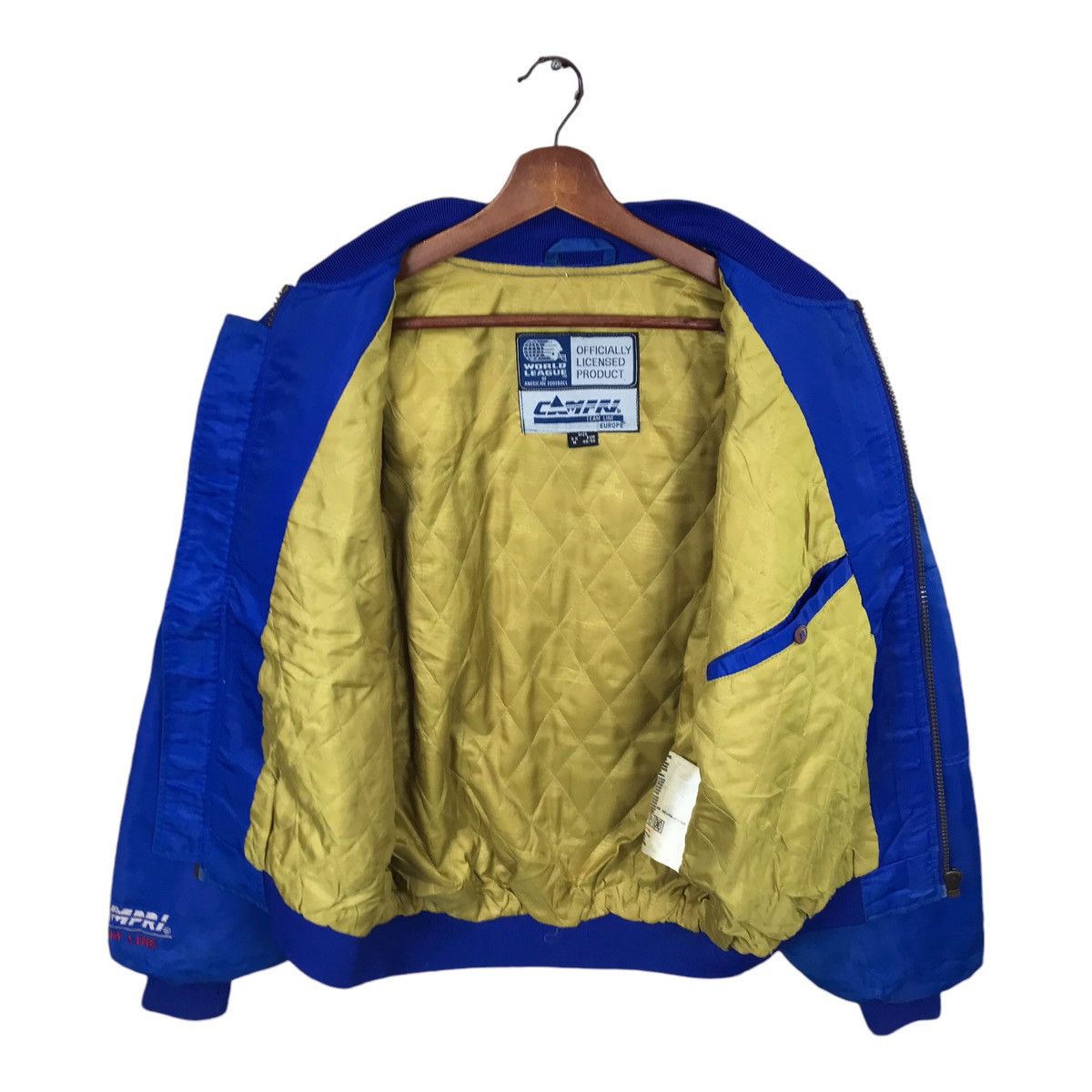 NFL Vintage NFL London Monarchs World League Bomber Jacket Size US M / EU 48-50 / 2 - 5 Thumbnail