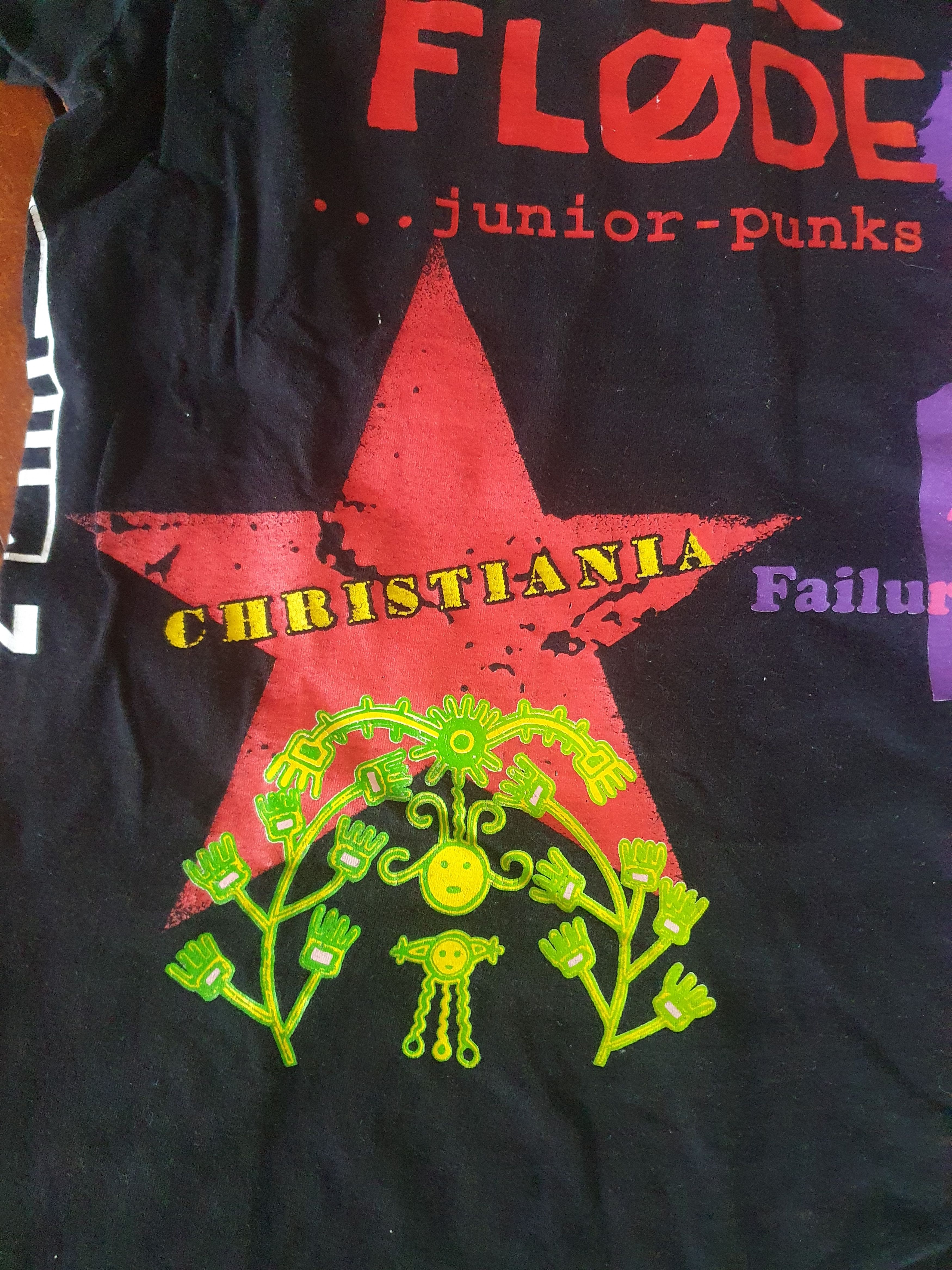 Other Art Trash Junior punks Christiania Mojo Bar art t-shirt sz S Size US S / EU 44-46 / 1 - 6 Thumbnail