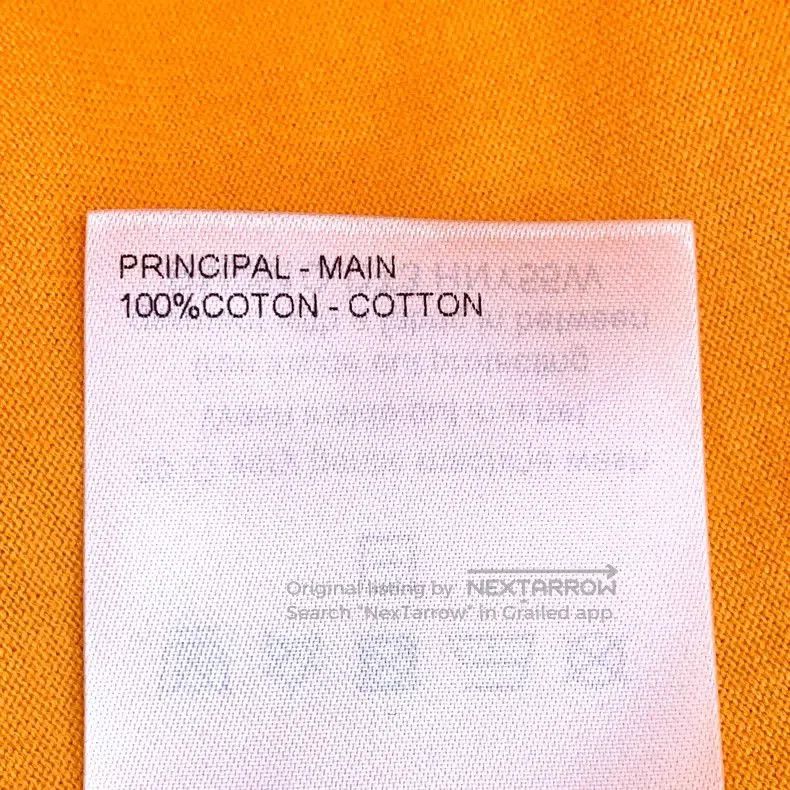 Louis Vuitton Louis Vuitton Orange Logo Cotton T. Size US L / EU 52-54 / 3 - 8 Thumbnail