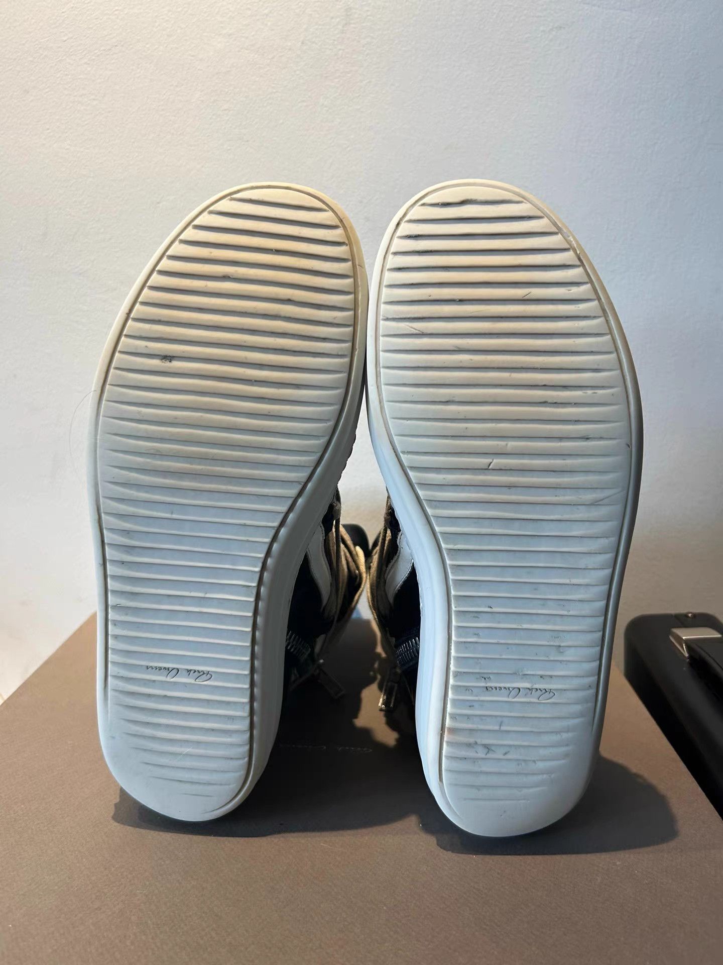 Rick Owens Rick Owens Lace-Up Triangle High Top Sneakers Size US 8 / EU 41 - 5 Thumbnail