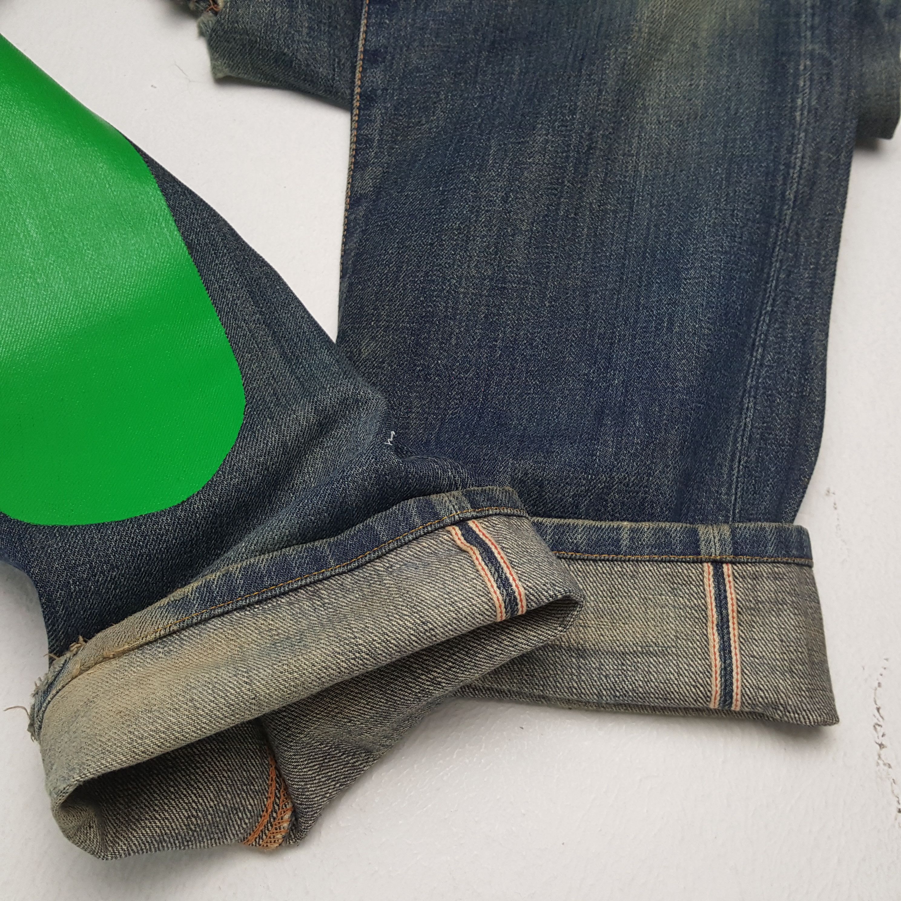 Evisu × Japanese Brand × Vintage Vintage EVISU Japanese Brand Daicock Custom Distressed Jeans Size US 30 / EU 46 - 12 Thumbnail