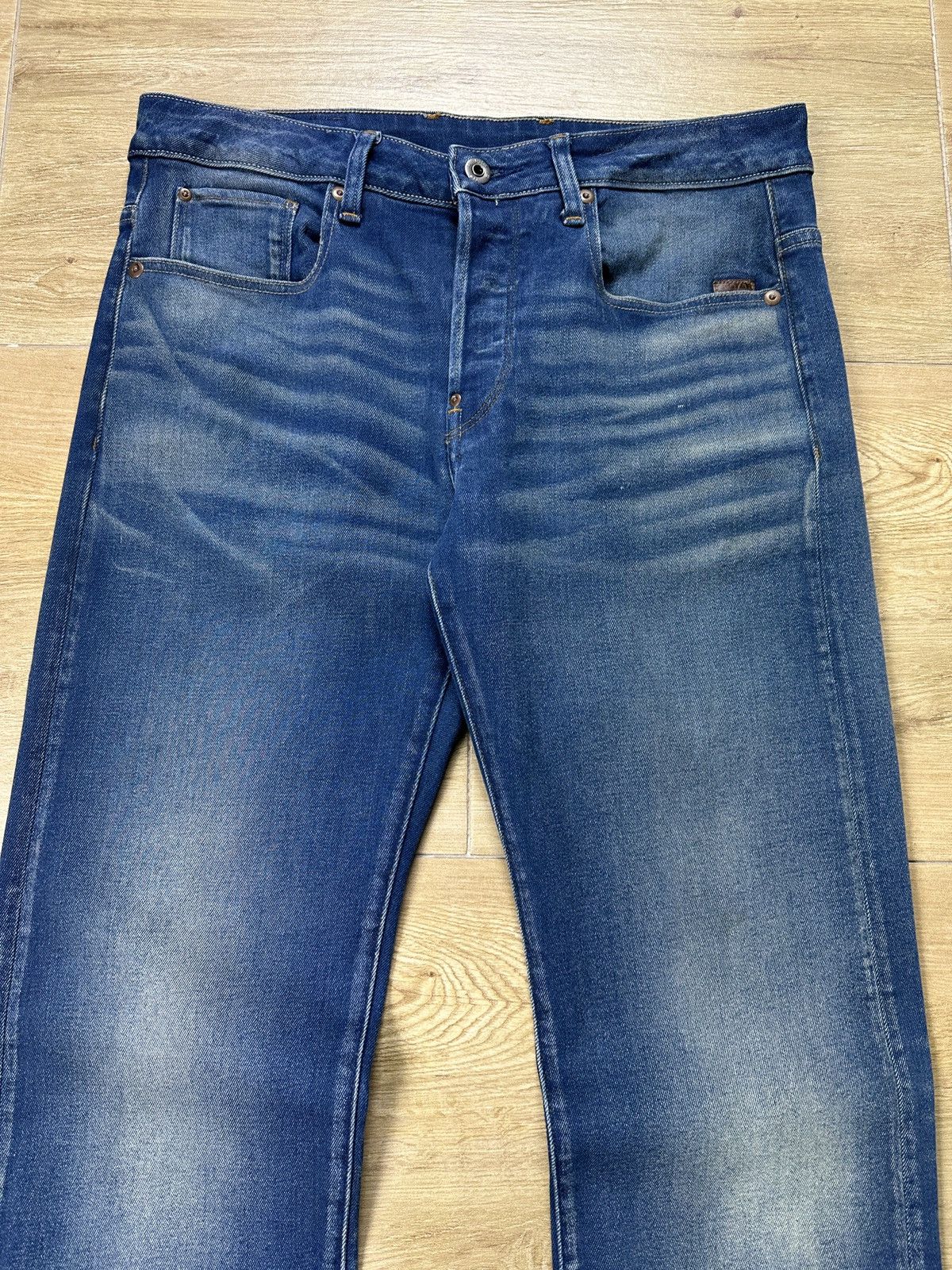 G-Star G-Star Raw Revend Straight Denim Jeans Size 31x36 Size US 31 - 2 Thumbnail