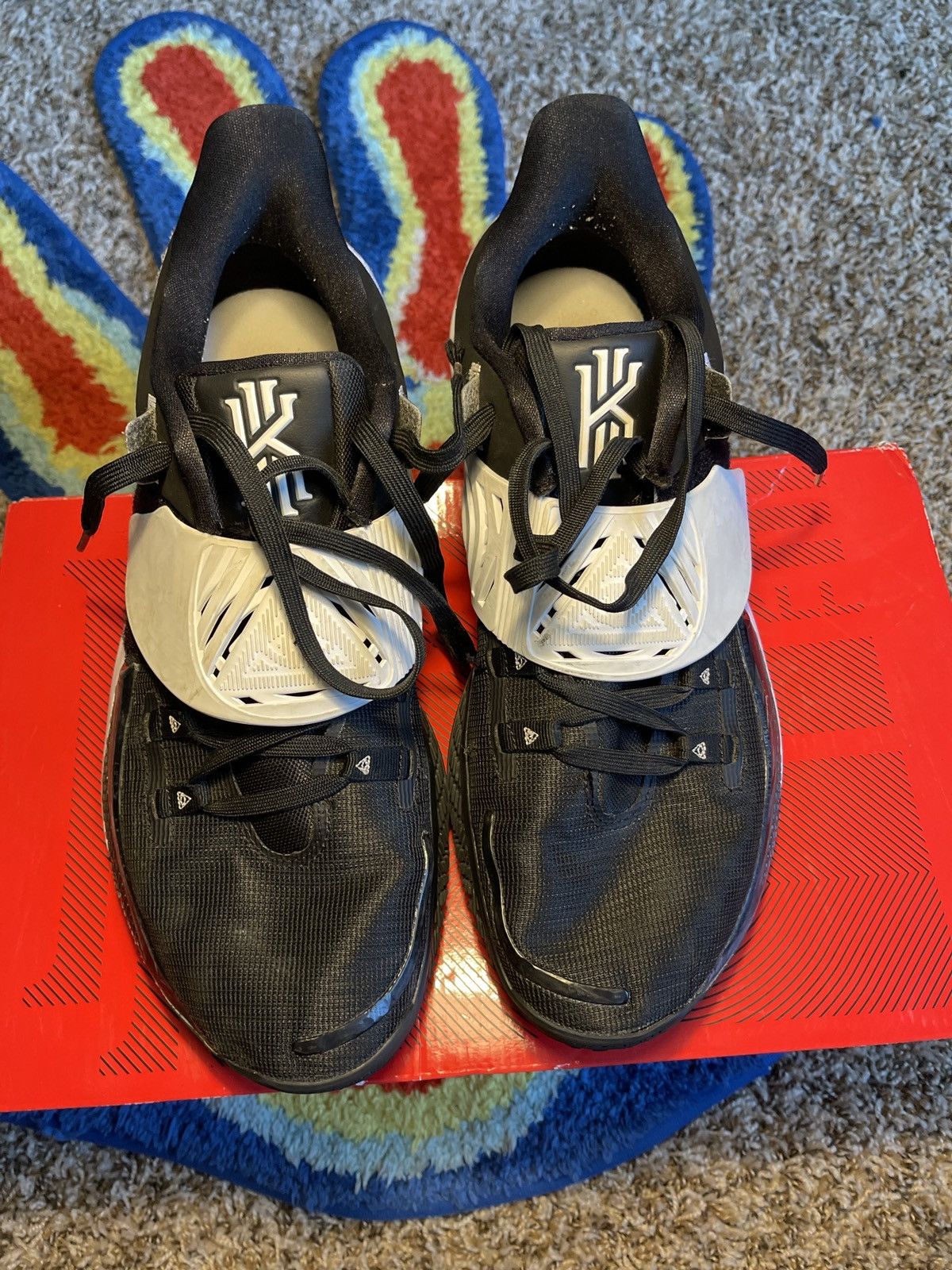 Nike Kyrie Low 3 TB PROMO Black/White Size US 14 / EU 47 - 4 Thumbnail