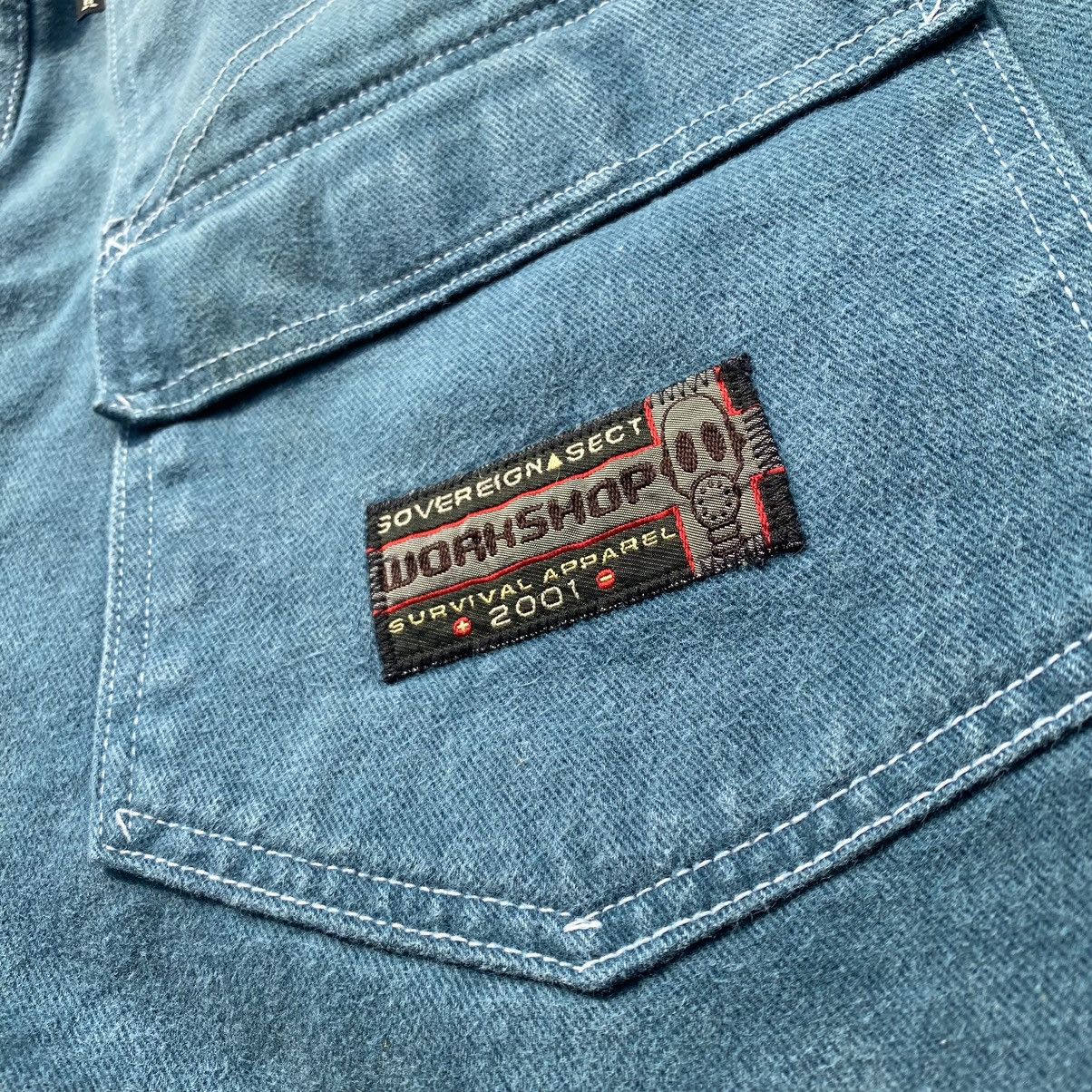 Alien Workshop × Girl Skateboards × Hook-Ups VINTAGE ALIEN WORKSHOP SKATEBOARDS PANTS BAGGY FIT Size US 30 / EU 46 - 4 Thumbnail