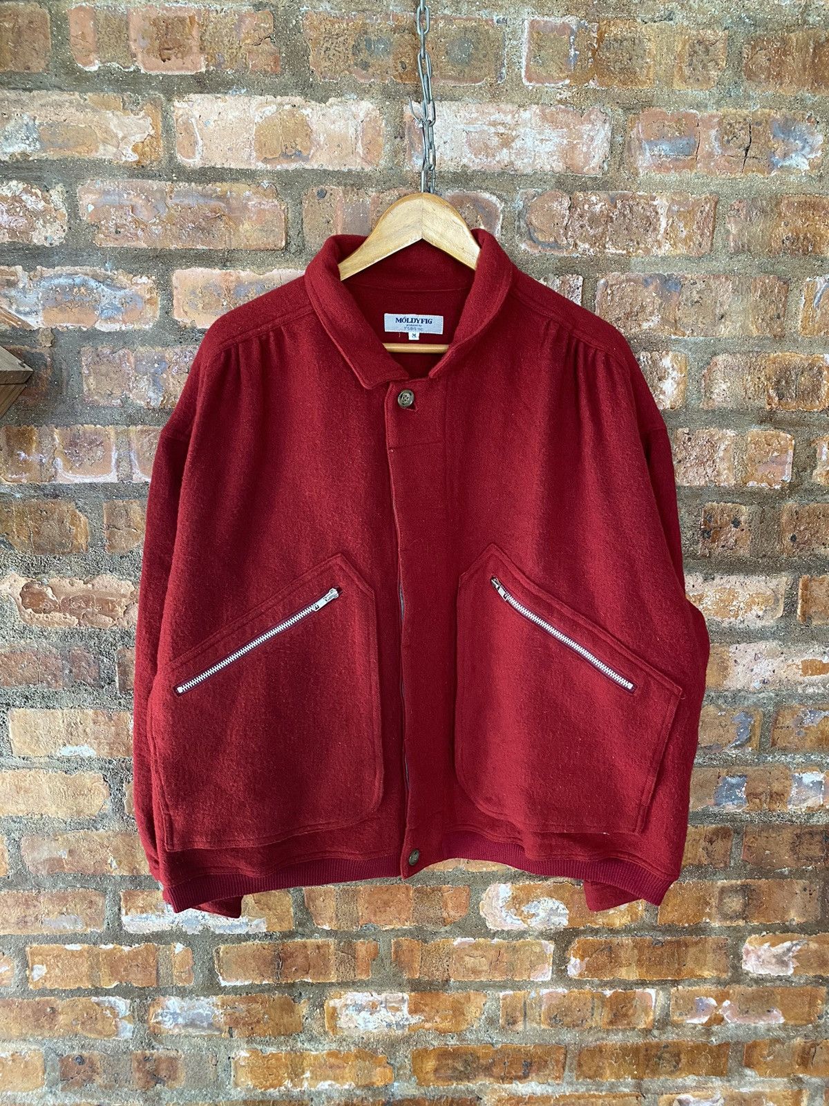 Y's 1980s Y'S Yohji Yamamoto MOLDFIG oversize big flappocket Size US M / EU 48-50 / 2 - 2 Thumbnail