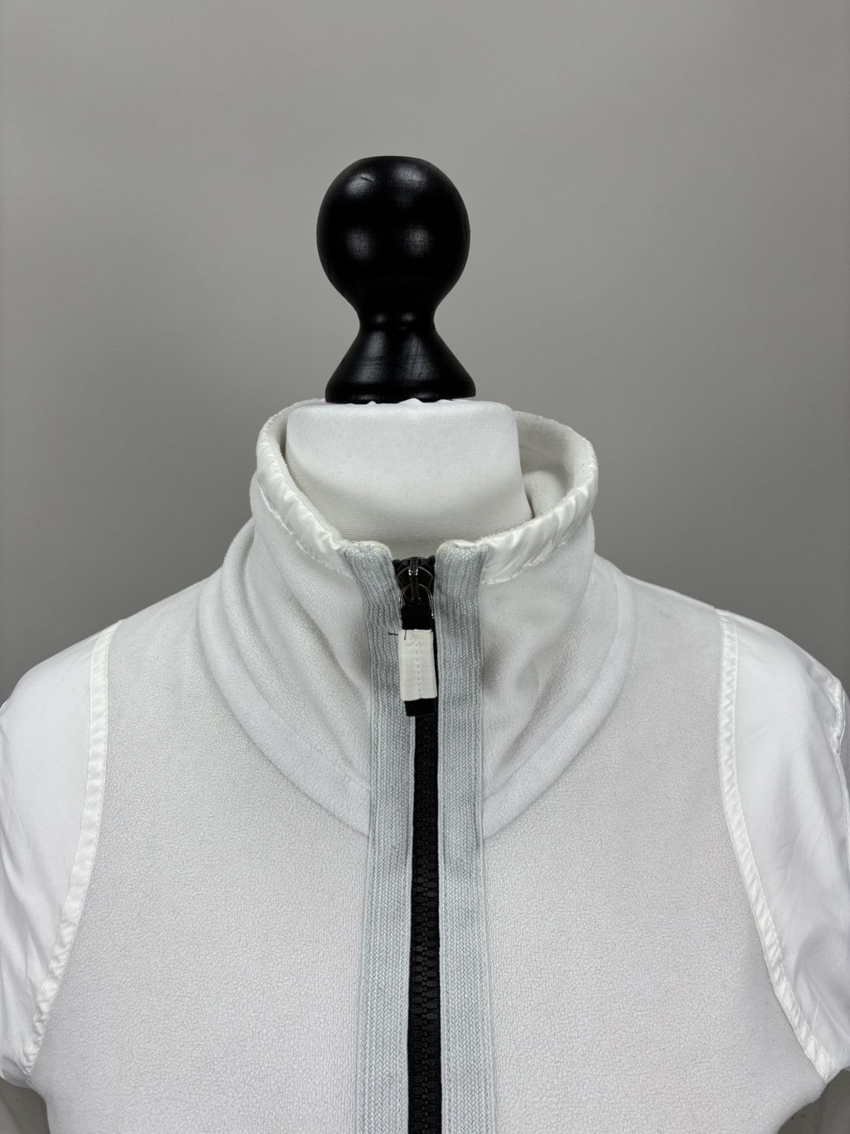 Frauenschuh Womens fleece jacket Frauenschuh Size 38 Color White Size XS / US 0-2 / IT 36-38 - 4 Thumbnail