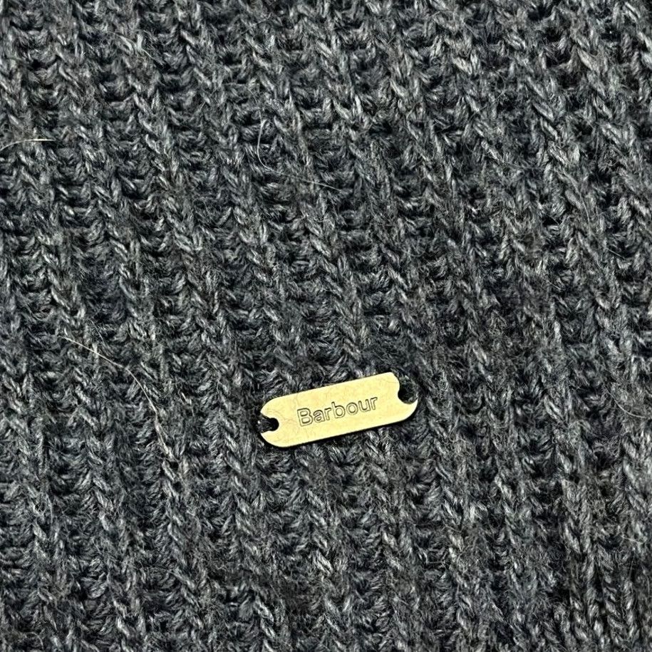 Barbour VINTAGE Barbour Hall Roll Collar Sweater Womens Size 14 Wool Alpaca Blue Turtleneck Prep Size XL / US 12-14 / IT 48-50 - 2 Thumbnail