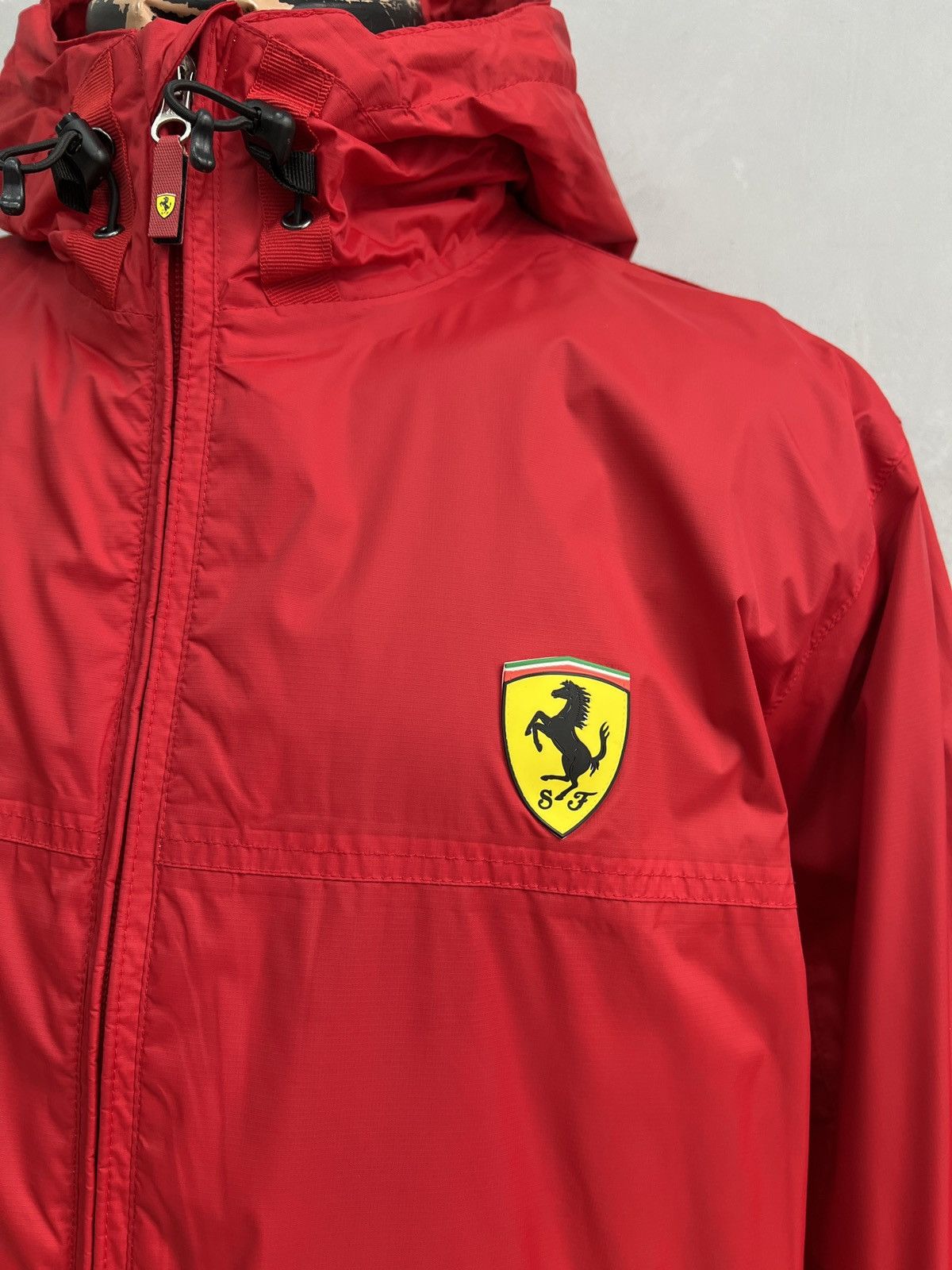 Ferrari Ferrari rain hood nylon jacket y2k style hype Size US S / EU 44-46 / 1 - 3 Thumbnail