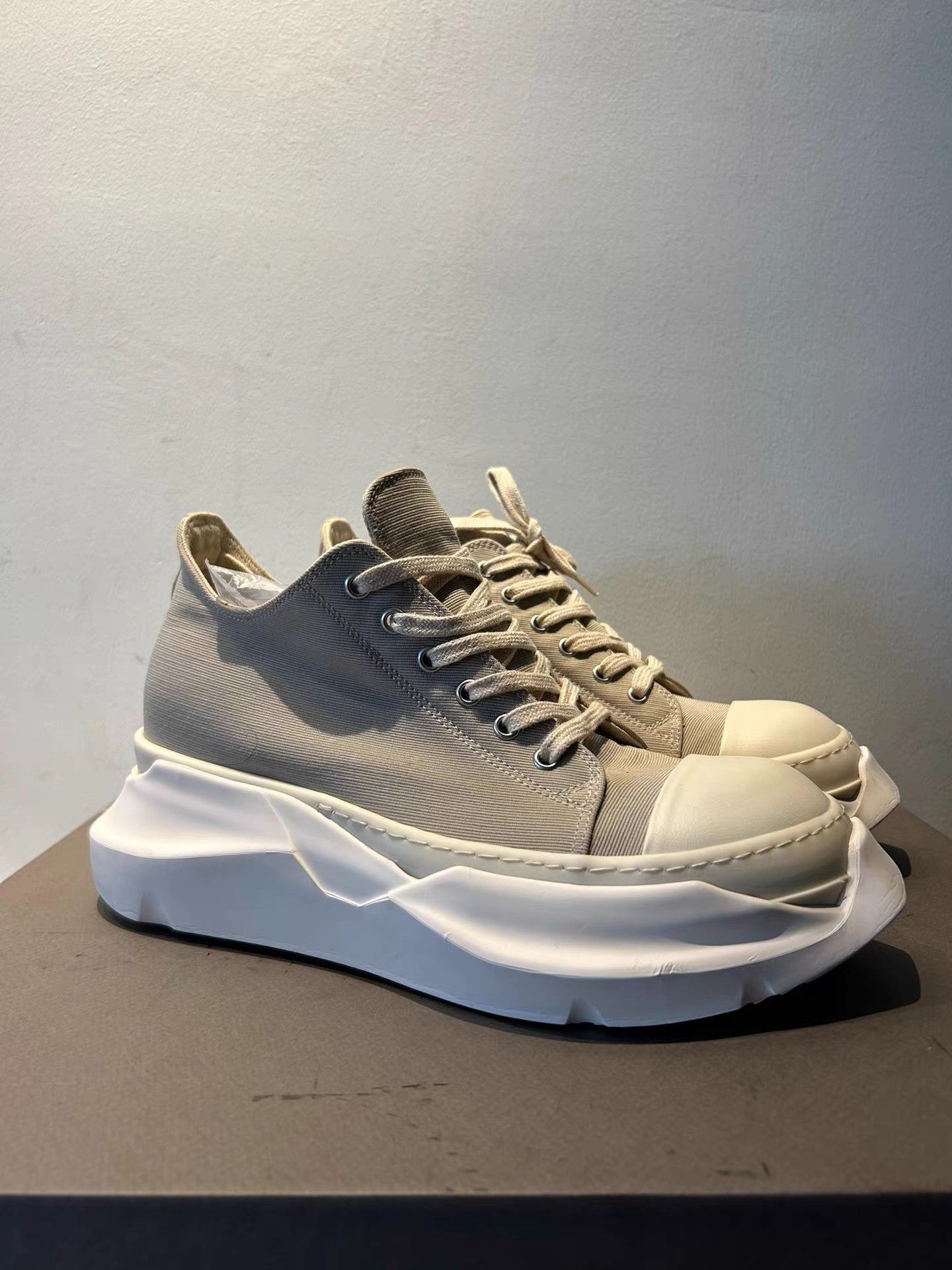 Rick Owens Rick Owens gray tank sole enlarged Converse Size US 7 / EU 40 - 2 Thumbnail