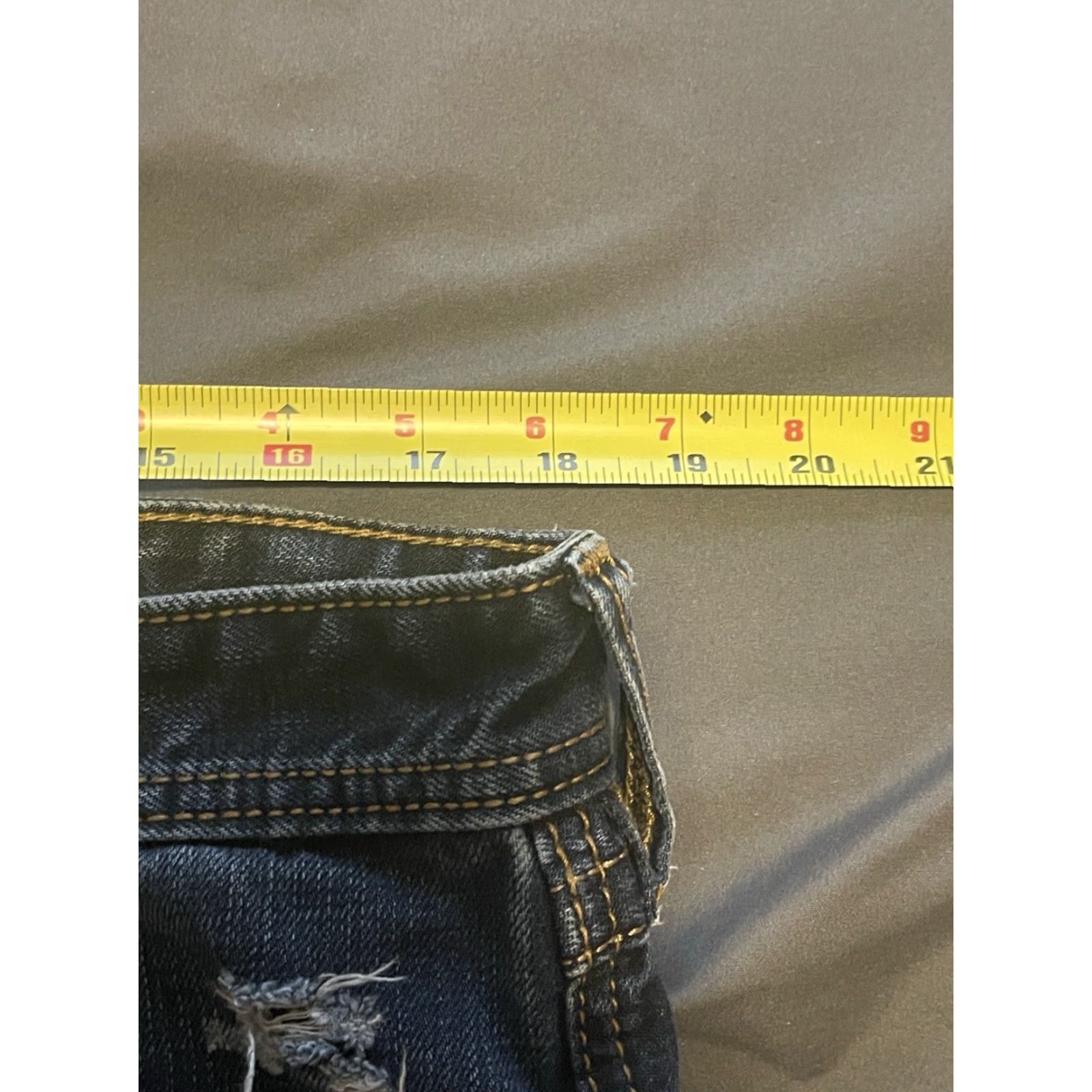 Affliction VINTAGE Affliction Men’s Denim Jeans Bed Style Relaxed Straight Size 36X32 Distressed 90s Biker Rock Size US 36 / EU 52 - 3 Thumbnail