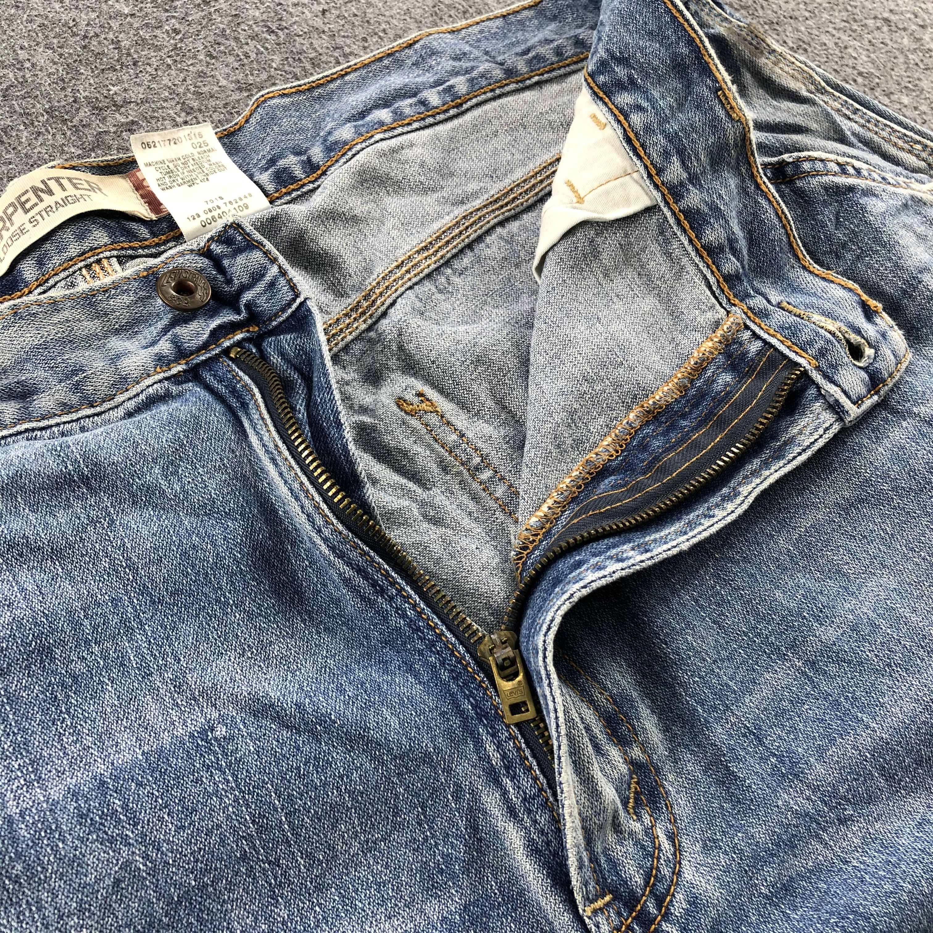 Levi's Vintage Light Wash Levis Carpenter Jeans- J1379 Size US 42 / EU 58 - 8 Thumbnail