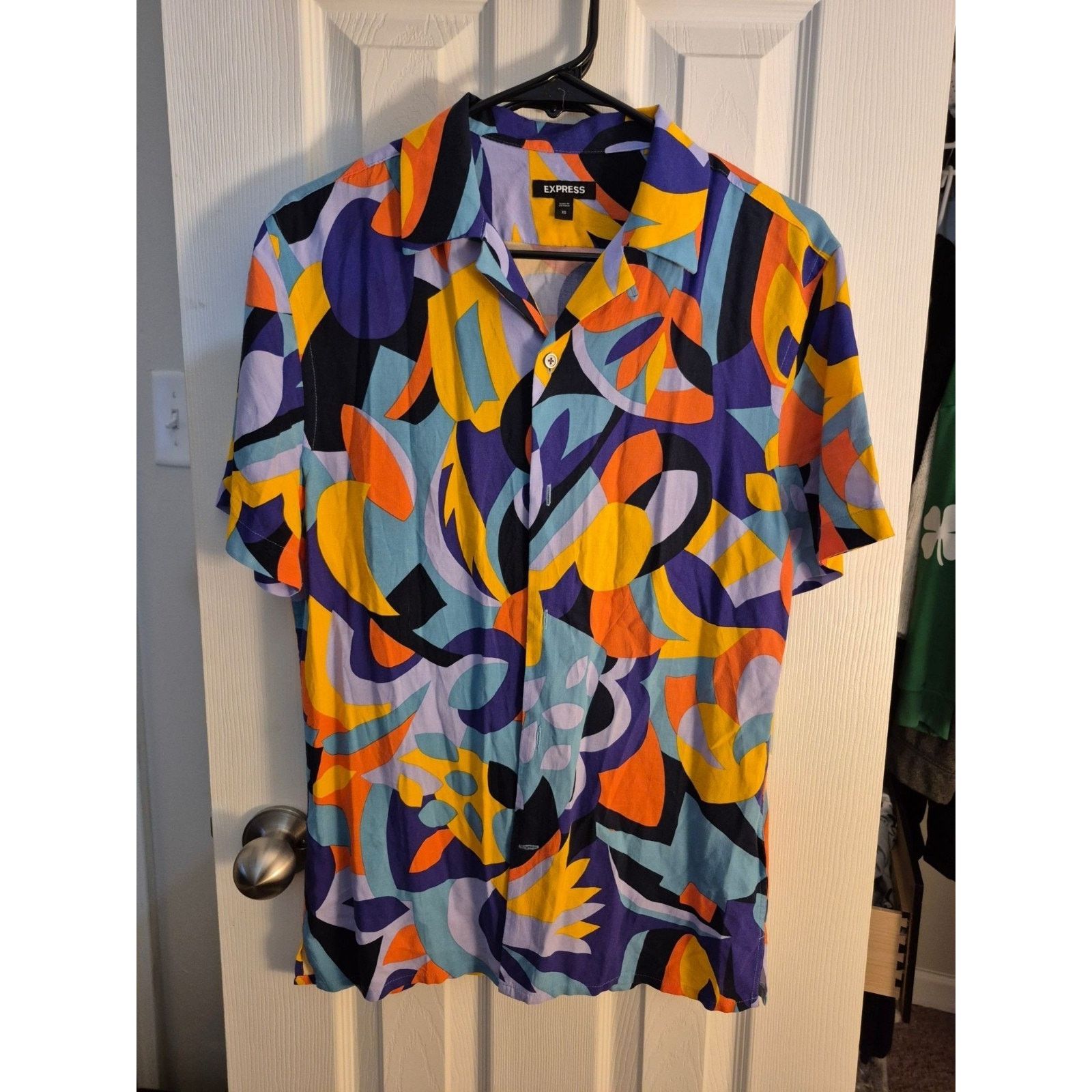 Express Mens Express Button Up Shirt, XL Size US M / EU 48-50 / 2 - 1 Thumbnail