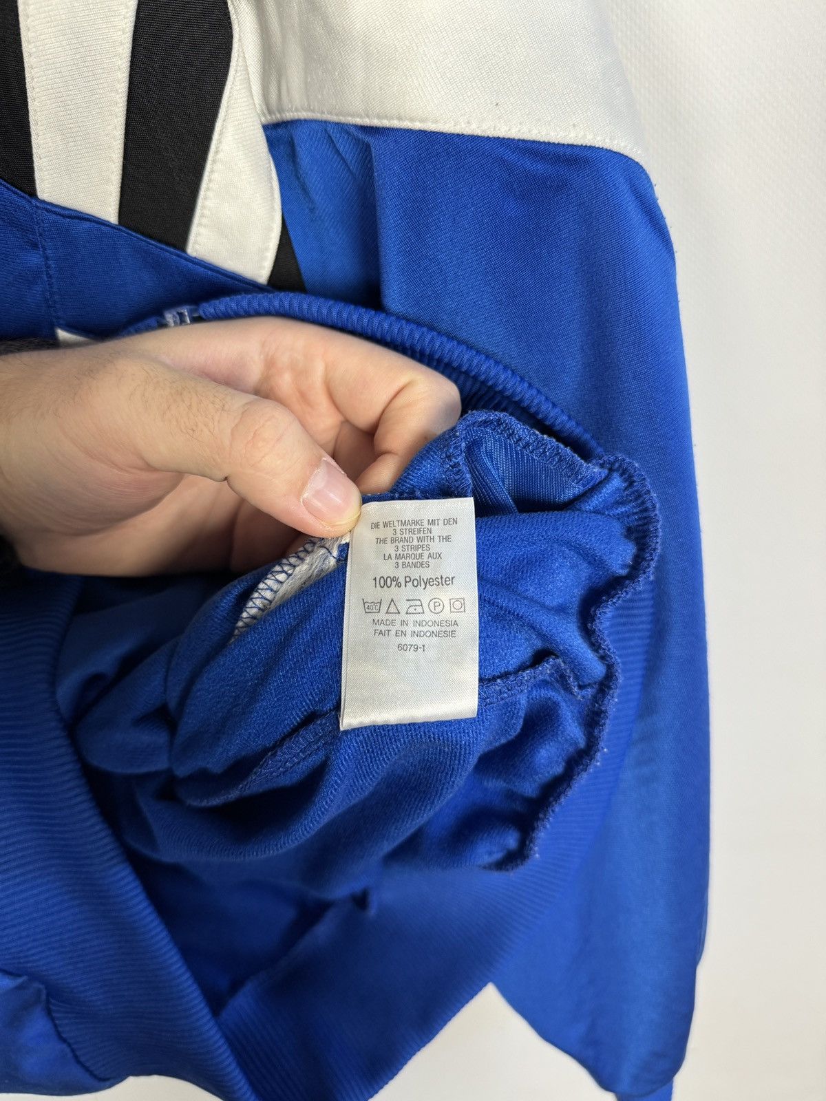 Adidas Vintage 90s Adidas Track Jacket Sportswear Soccer Size L Size US L / EU 52-54 / 3 - 11 Thumbnail