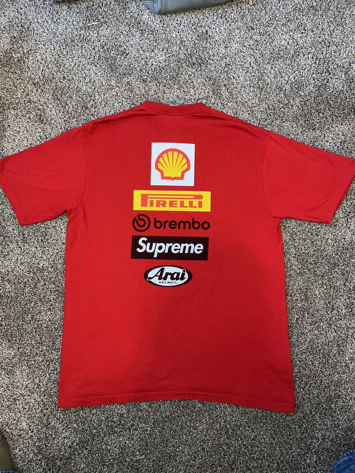 Supreme Supreme x Ducati tee | Grailed