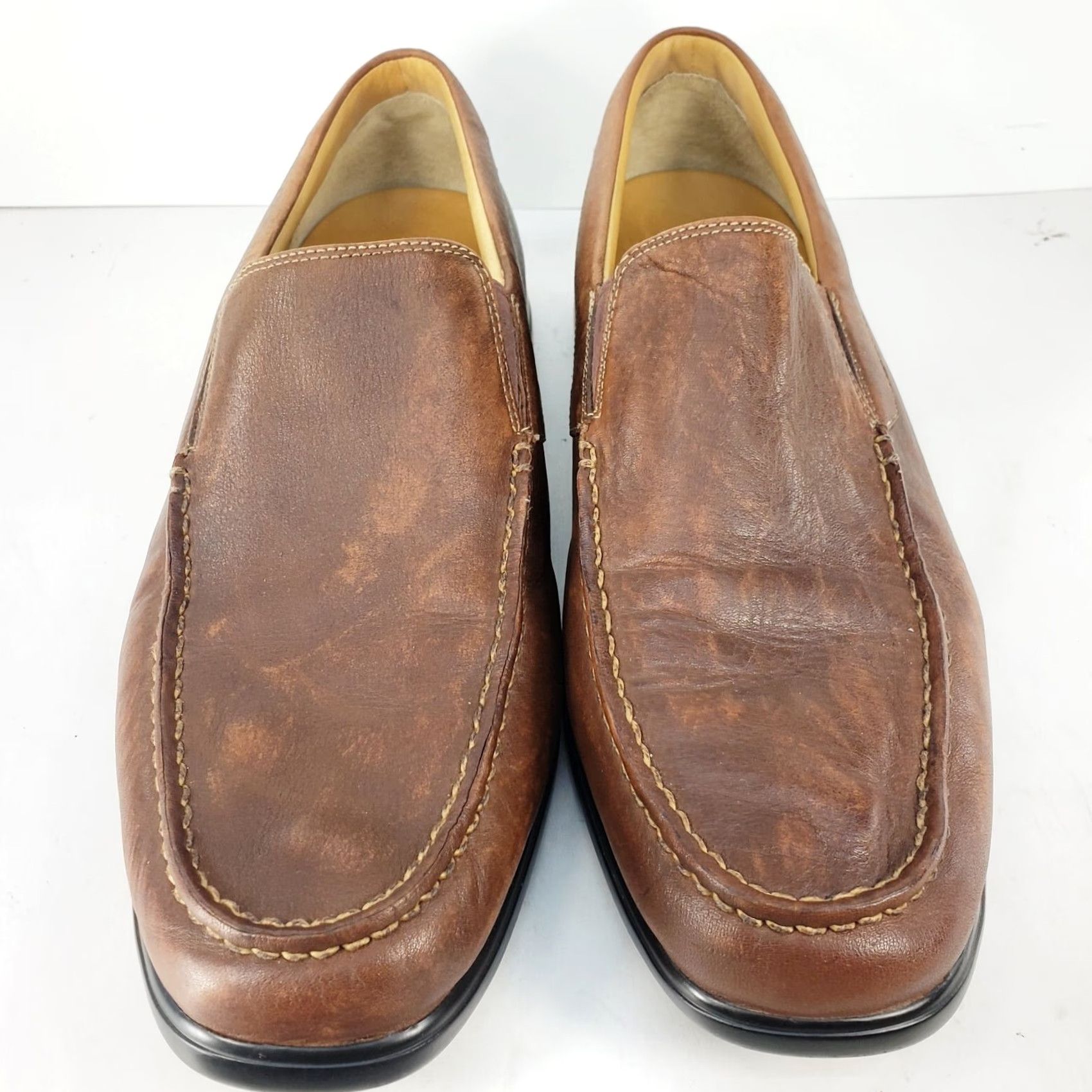 Sperry Sperry Top-Sider Gold Cup Loafer Brown Leather Shoes Size 11M Mens Slip On Casual Travel Memory Foam Cushion Size US L / EU 52-54 / 3 - 3 Thumbnail