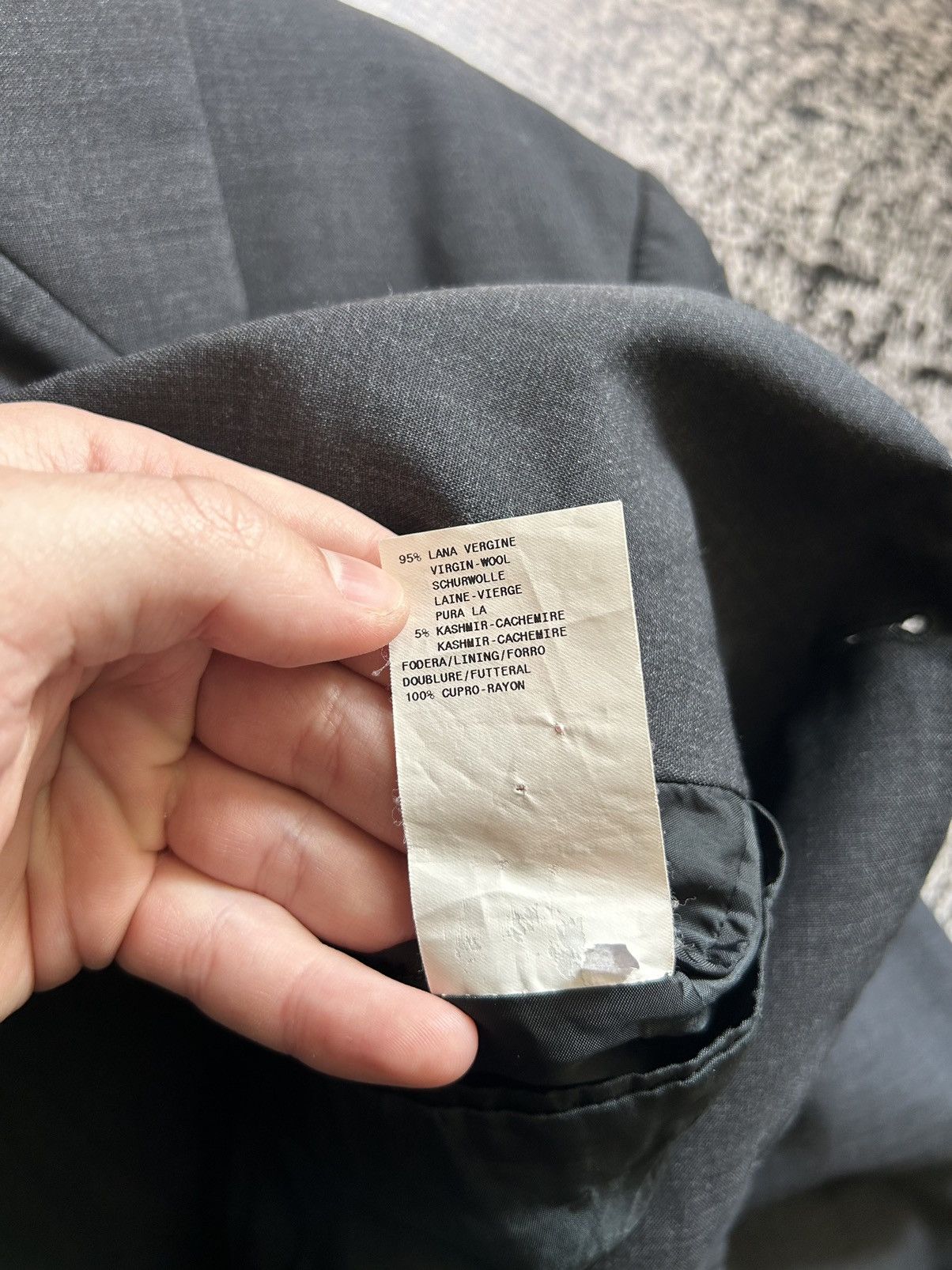 Emporio Armani Vintage Emporio Armani blazer made in italy Size 52R - 13 Thumbnail