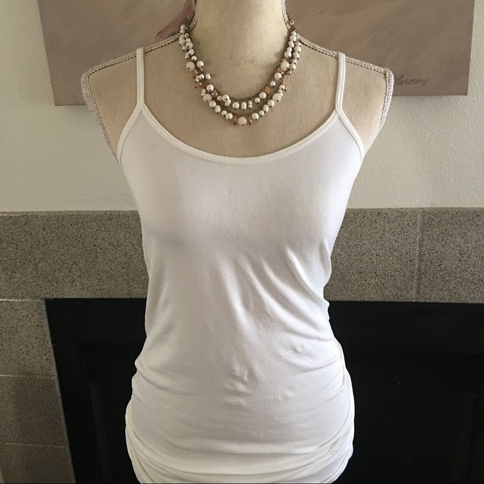 Jewelry Elegant double strand layered beaded chain necklace Size ONE SIZE - 3 Thumbnail
