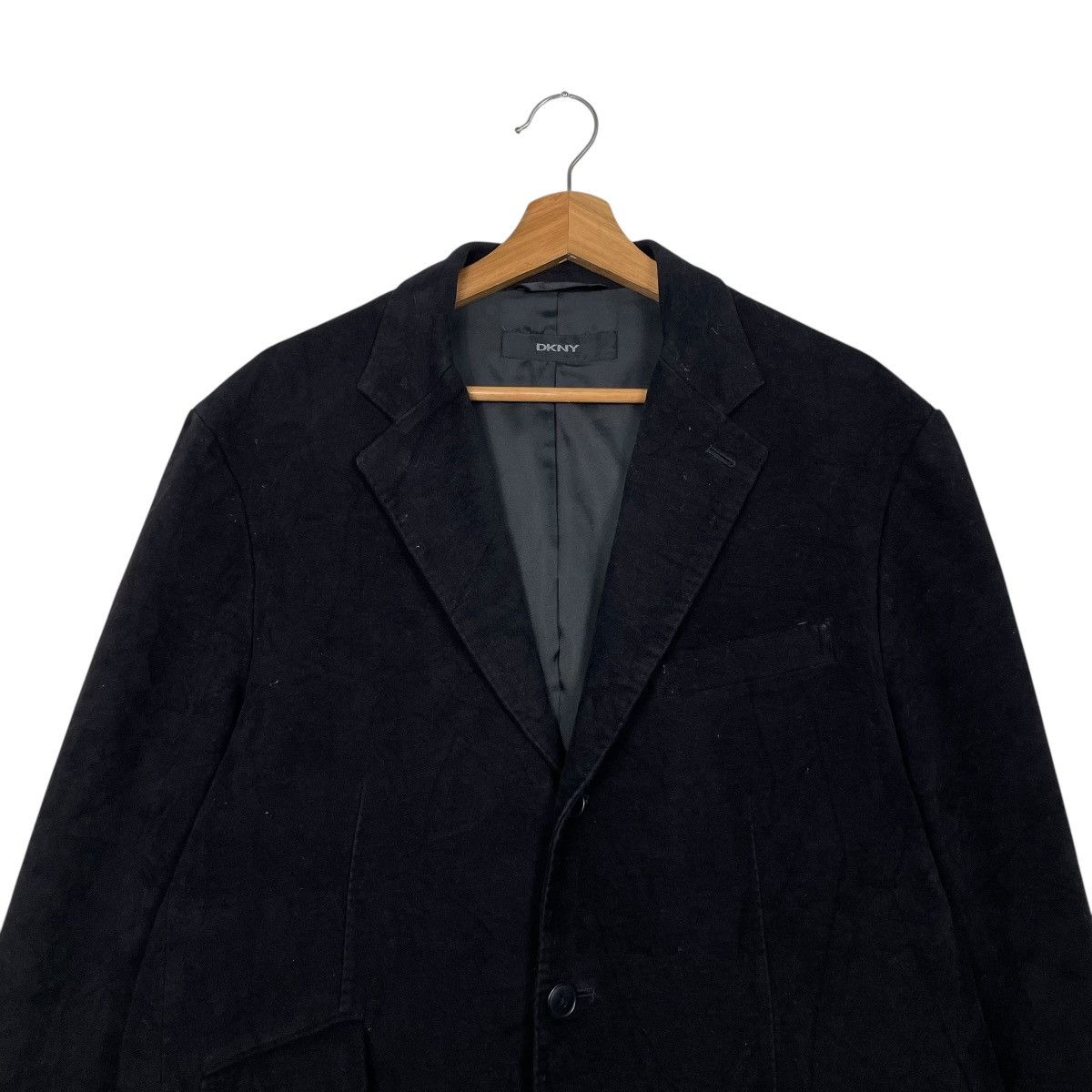 DKNY Black DKNY Casual Jacket Size US L / EU 52-54 / 3 - 2 Thumbnail