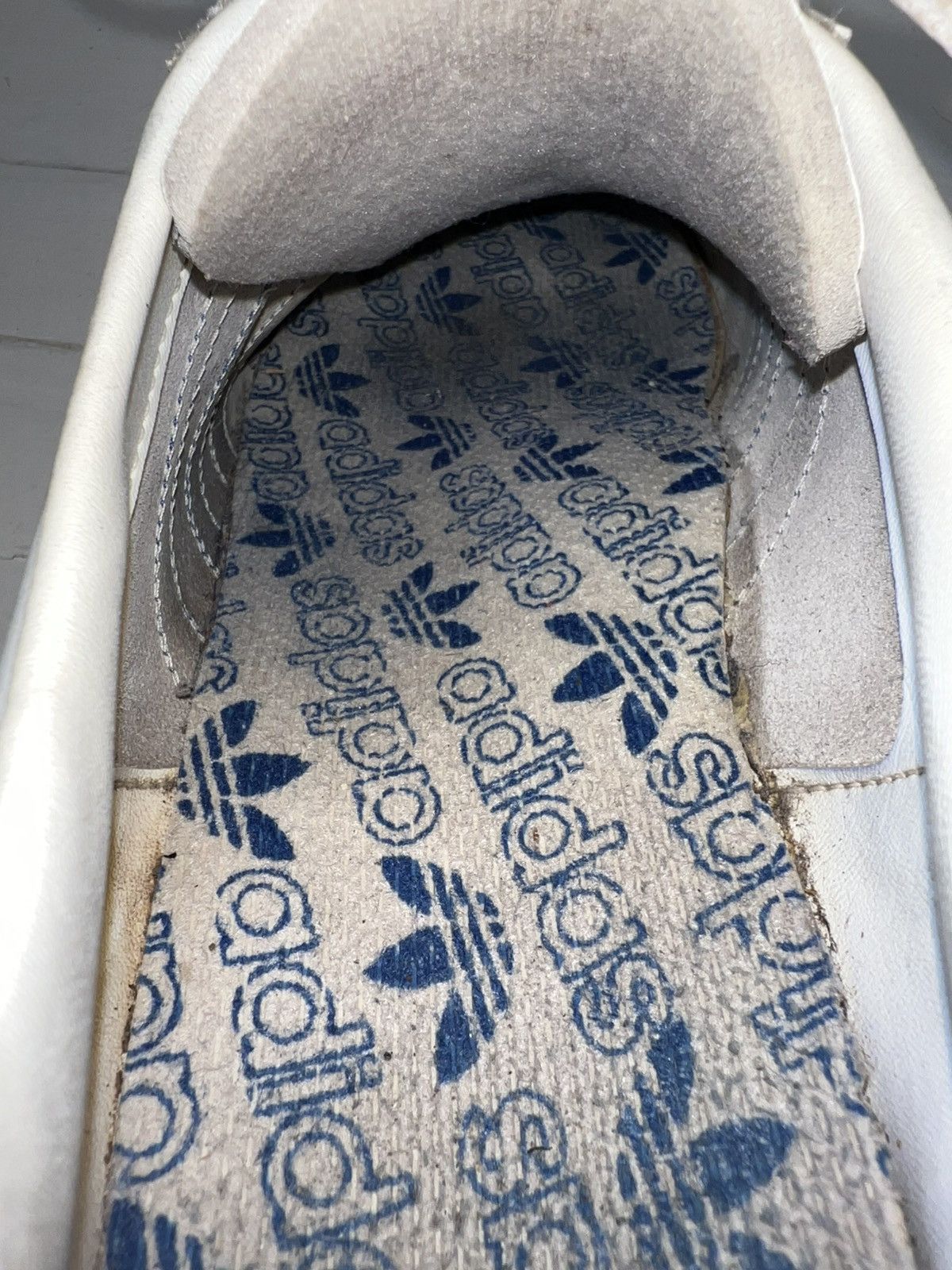 Adidas Rare Vintage Adidas ROM 70s Leather Sneakers Made in Canada Size US 9.5 / EU 42-43 - 10 Thumbnail