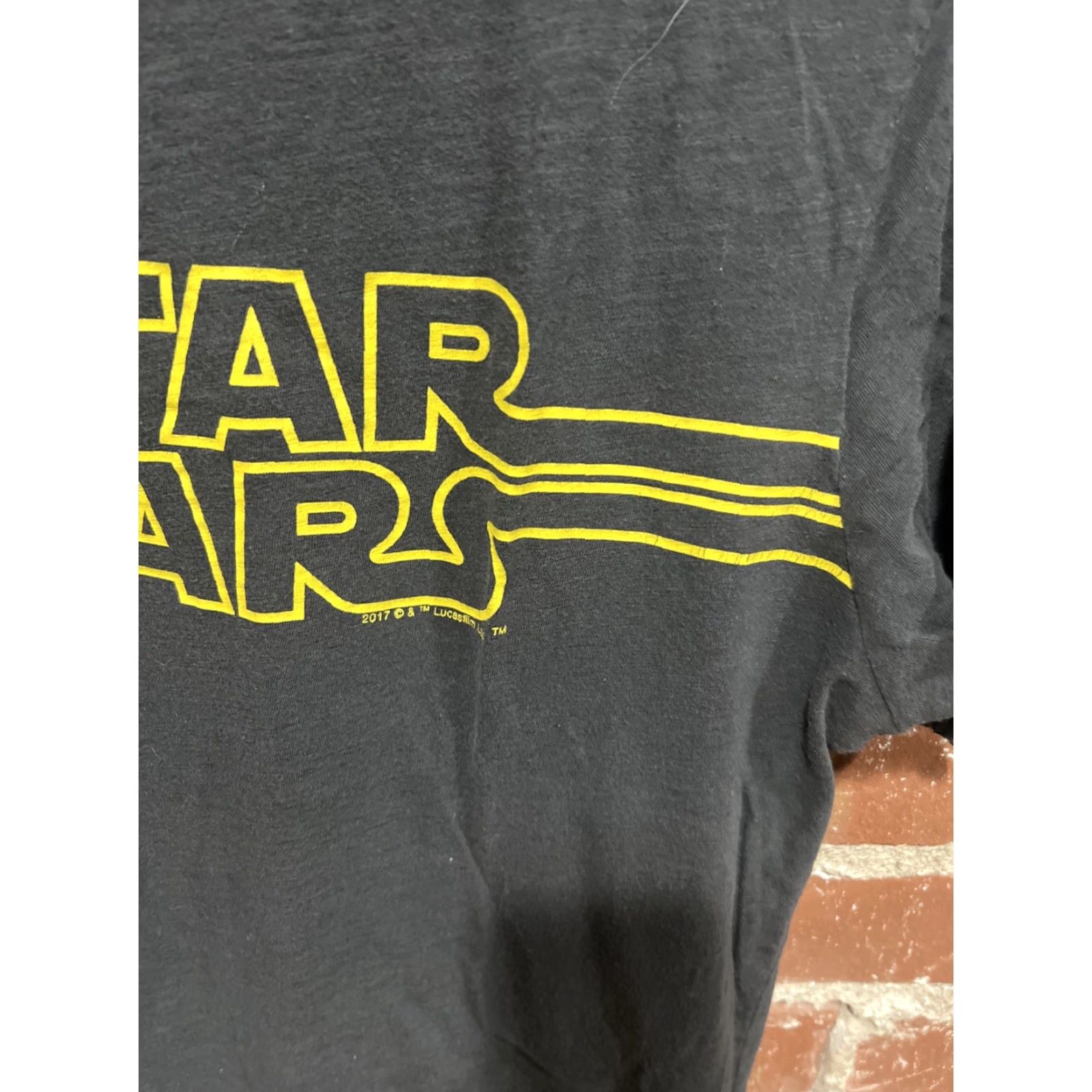 Abercrombie & Fitch Abercrombie & Fitch T-Shirt Dark Gray Star Wars Lettering Short Sleeve Crew Neck M Womens? Unisex Adults Size US M / EU 48-50 / 2 - 3 Thumbnail