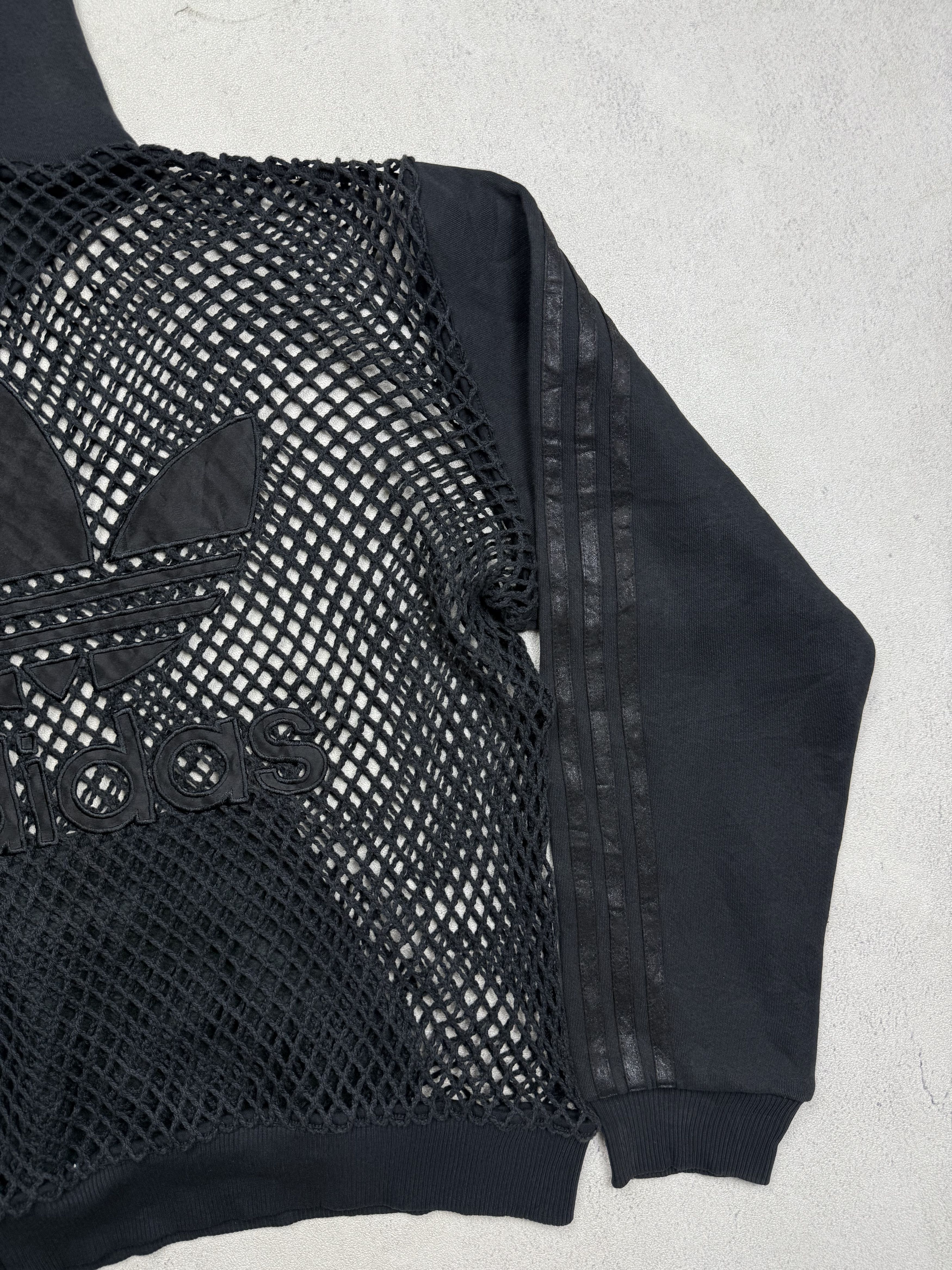 Adidas × Jeremy Scott Adidas x Jeremy Scott Mesh Net Hoodie Size US M / EU 48-50 / 2 - 5 Thumbnail