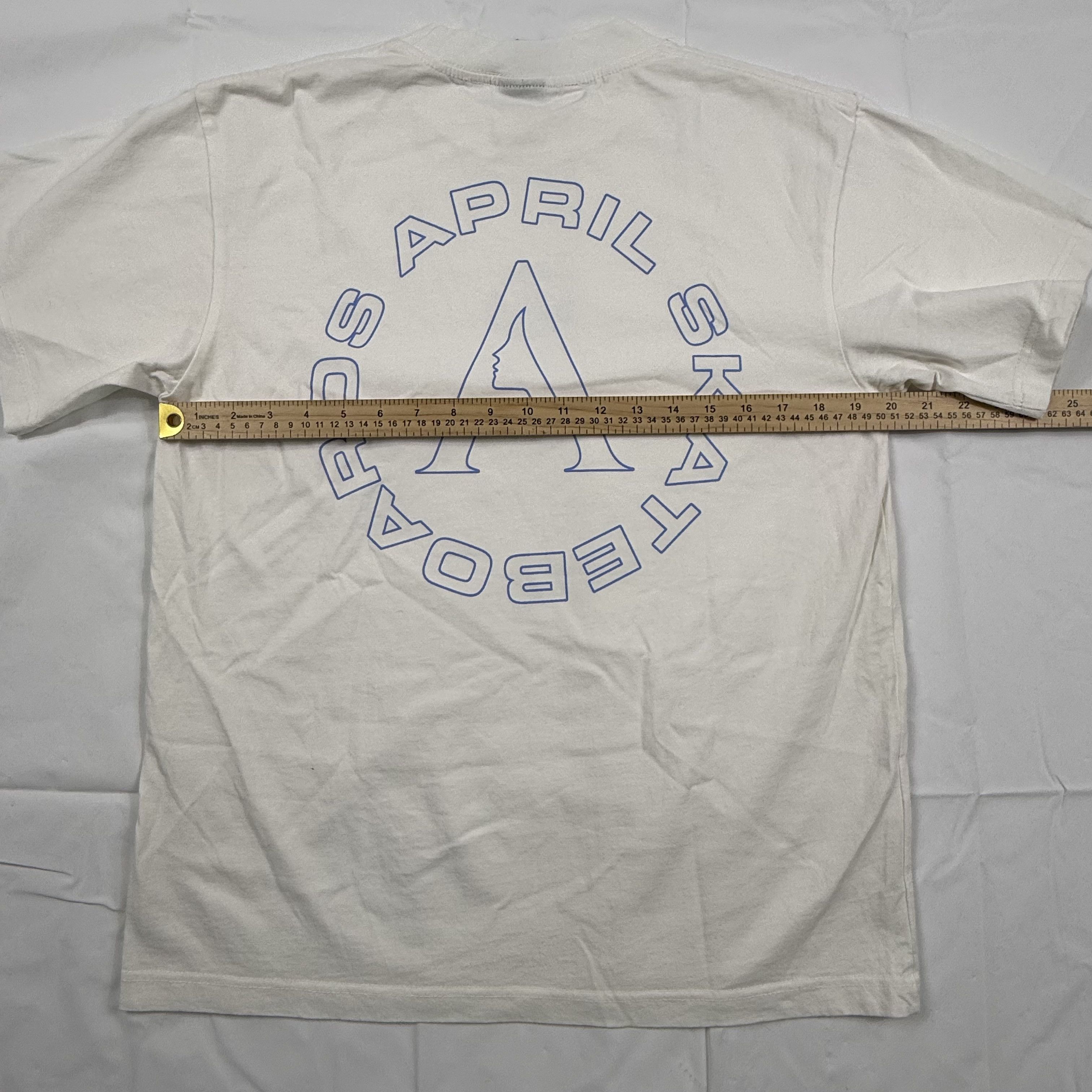 April Skateboards April Skateboards Mens Logo Graphic T-Shirt Size US S / EU 44-46 / 1 - 7 Thumbnail