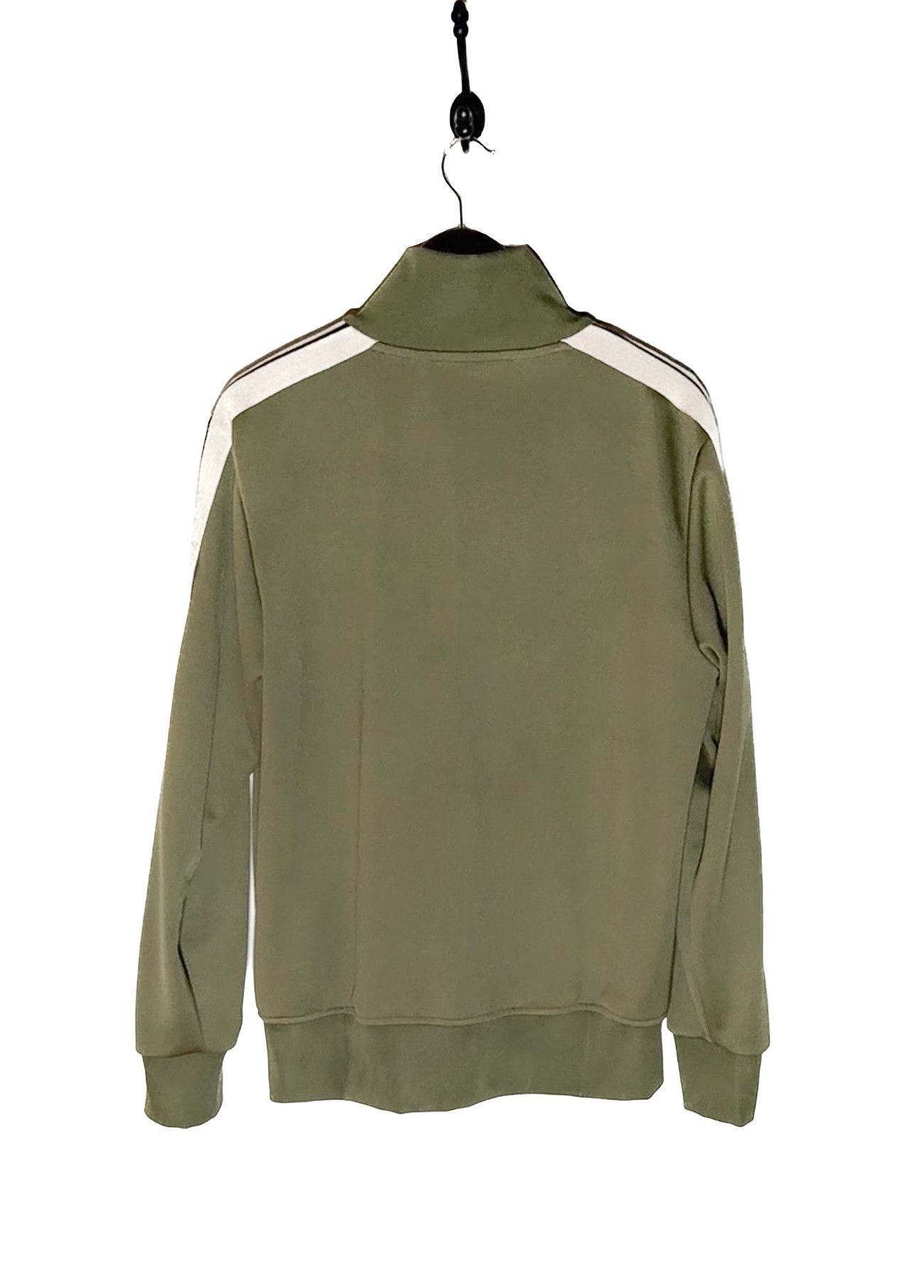 Palm Angels Palm Angels Khaki Green Logo Track Sweater Size US L / EU 52-54 / 3 - 3 Thumbnail
