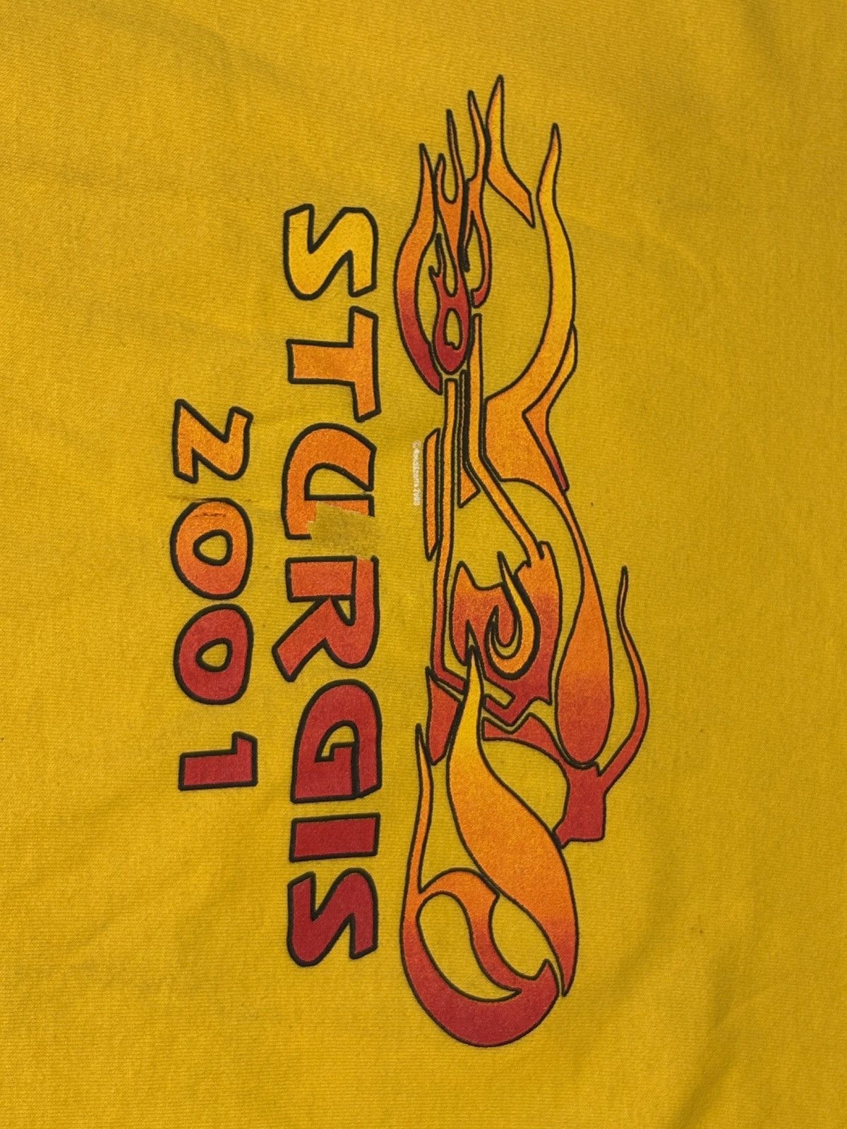 Harley Davidson Vintage 2001 STURGIS Motorcycle Rally T-Shirt Size S 0768 Size US S / EU 44-46 / 1 - 4 Thumbnail