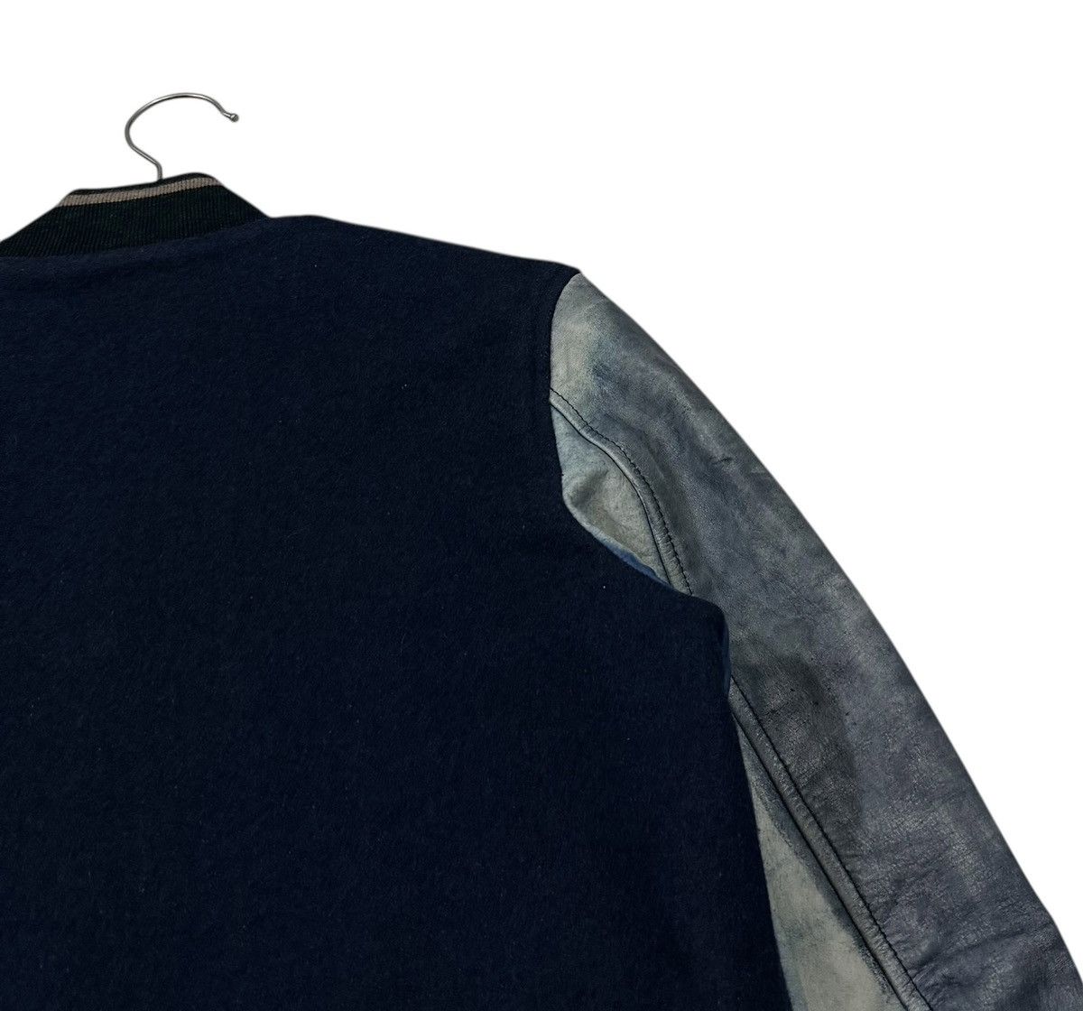 Remi Relief Vintage Remi Relief Golden State Wool Leather Varsity Jacket Size US S / EU 44-46 / 1 - 12 Thumbnail