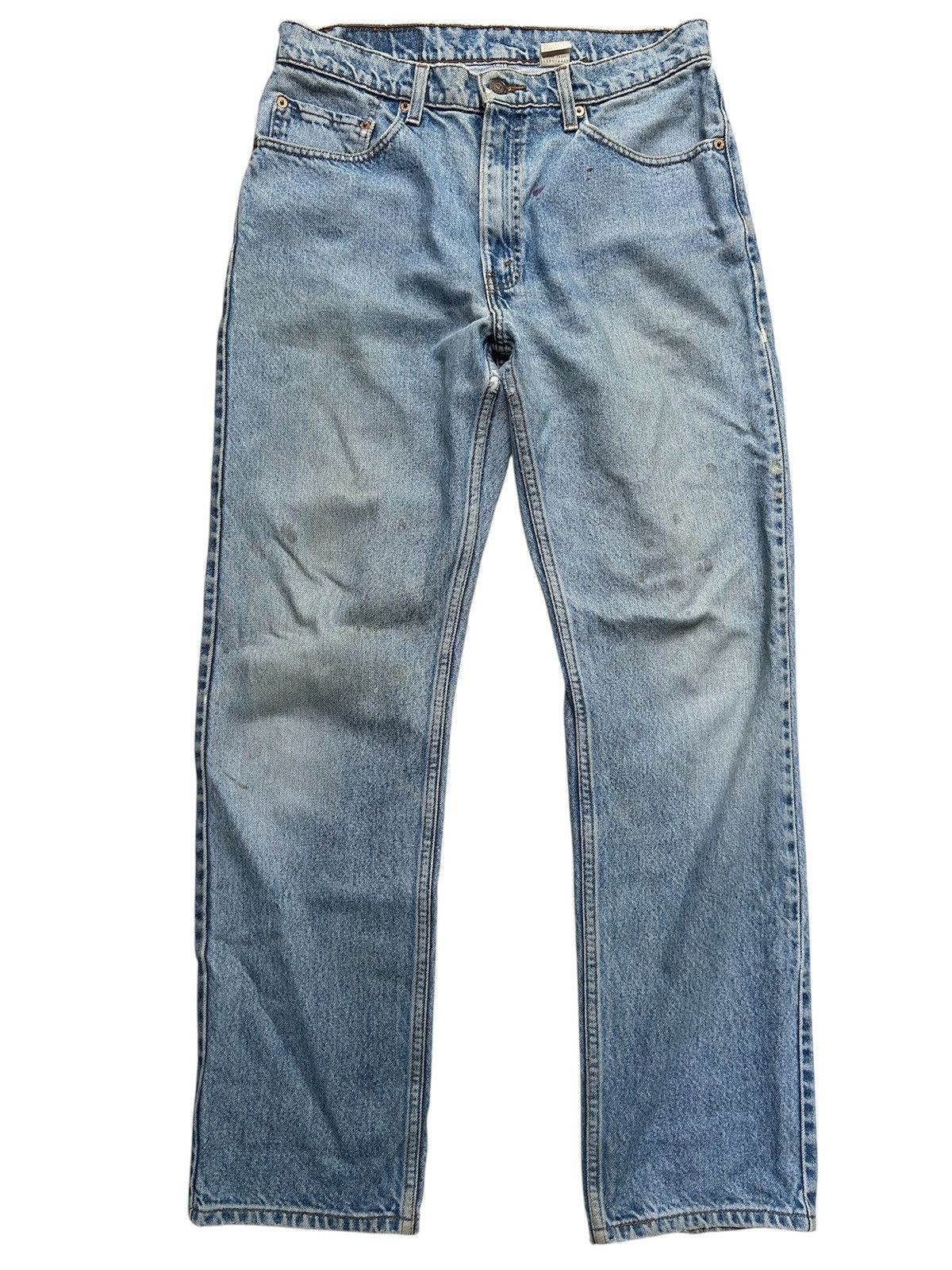 Levi's Vintage Levi’s 505 Hand Painted Flower Jeans –Denim Art Size US 32 / EU 48 - 2 Thumbnail