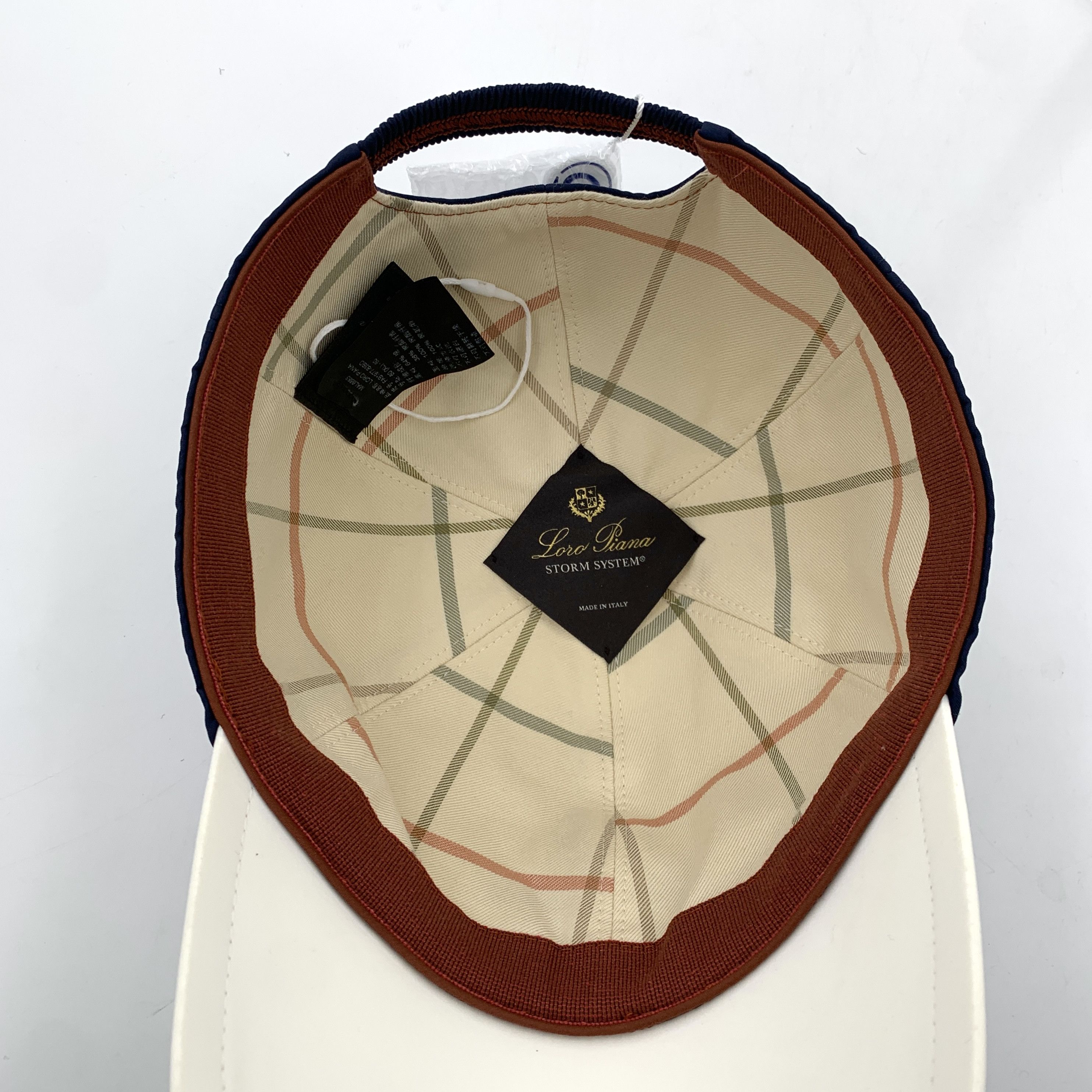 Loro Piana Loro Piana Logo Cap Navy (XL) Size ONE SIZE - 6 Thumbnail