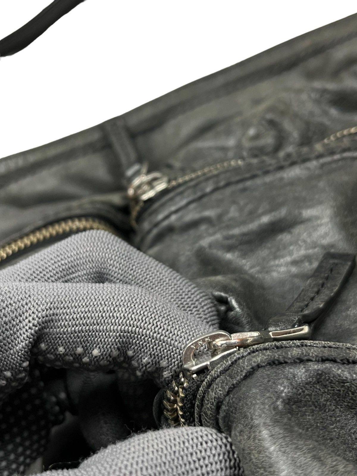 Dolce & Gabbana Dolce & Gabbana Archival Leather Bag Multi Pocket Size ONE SIZE - 7 Thumbnail